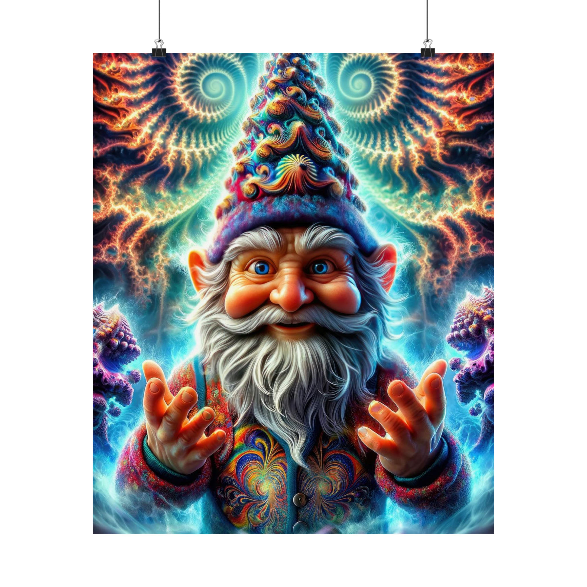 Gnome Amidst Quantum Mystique Poster