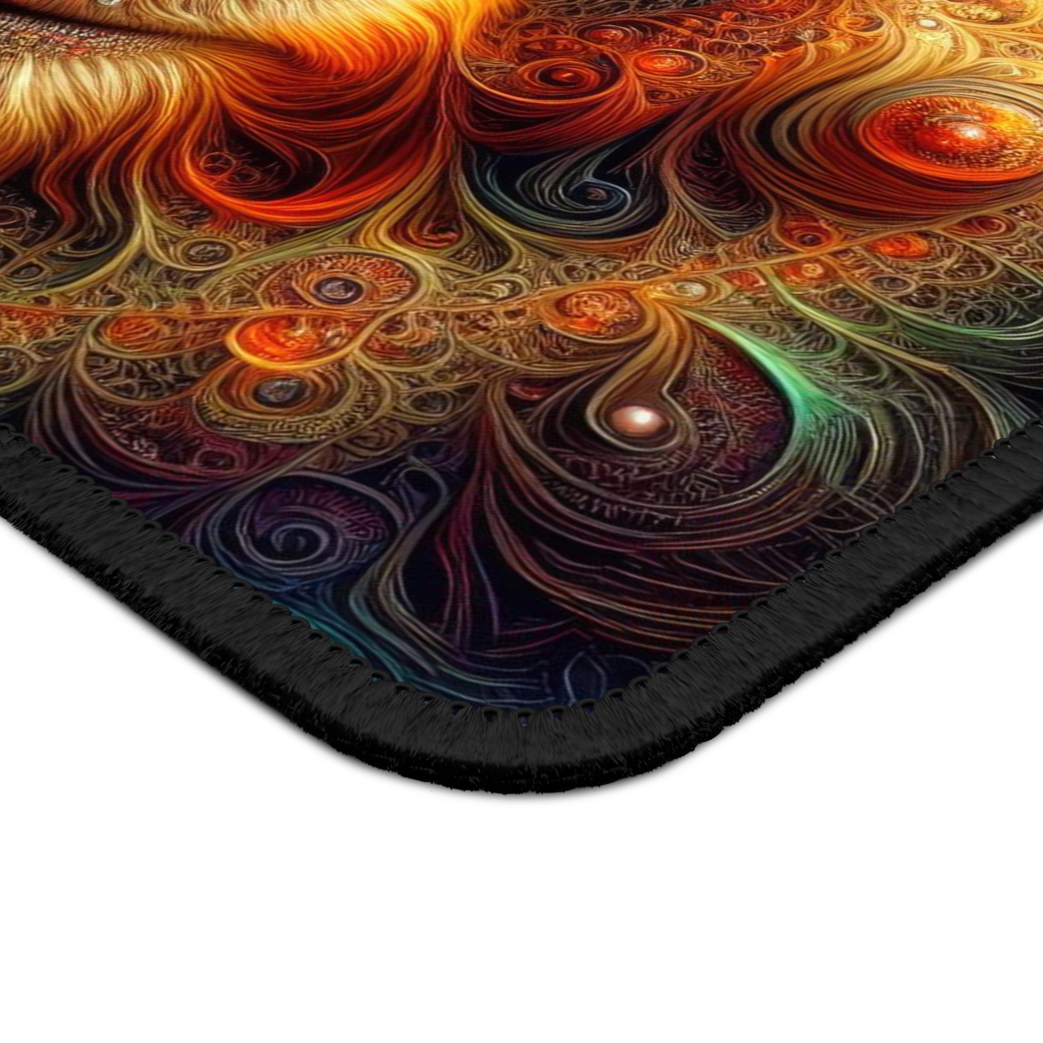 Le tapis de souris de jeu Fractal Orangutan