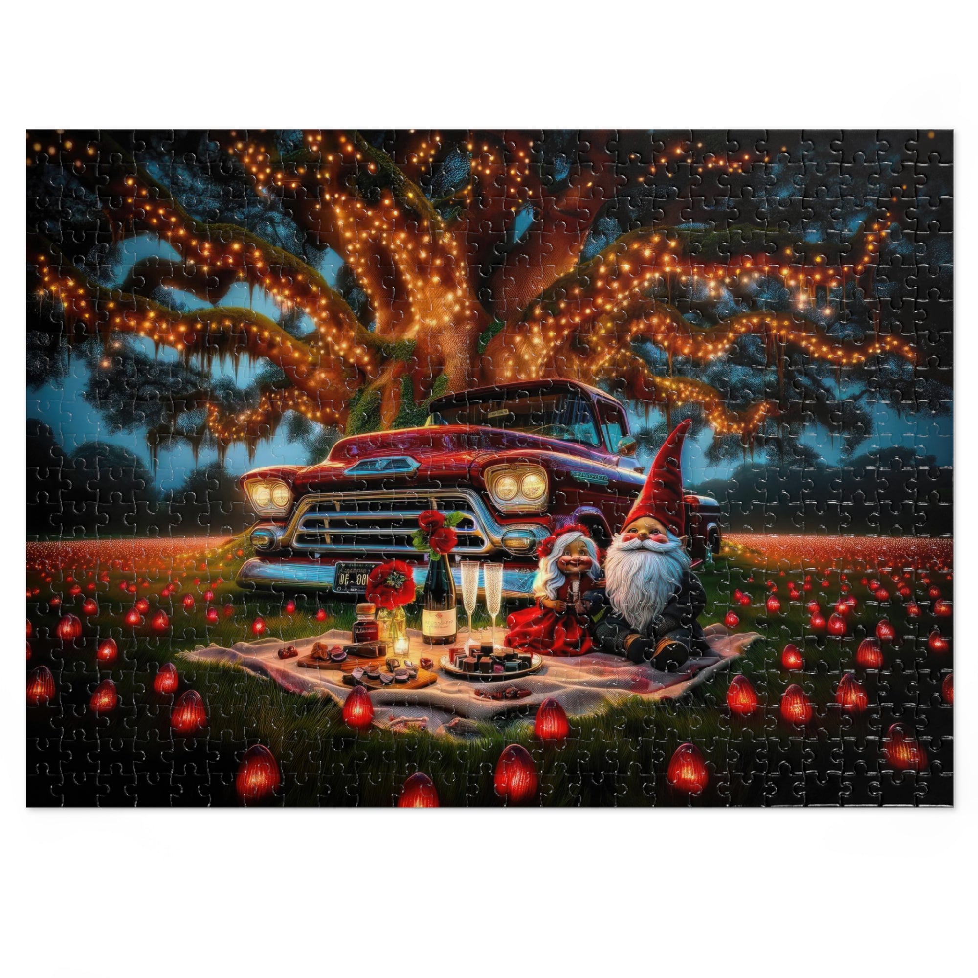 Lulu and Gigglefoot's Romantic Valentine Jigsaw Puzzle