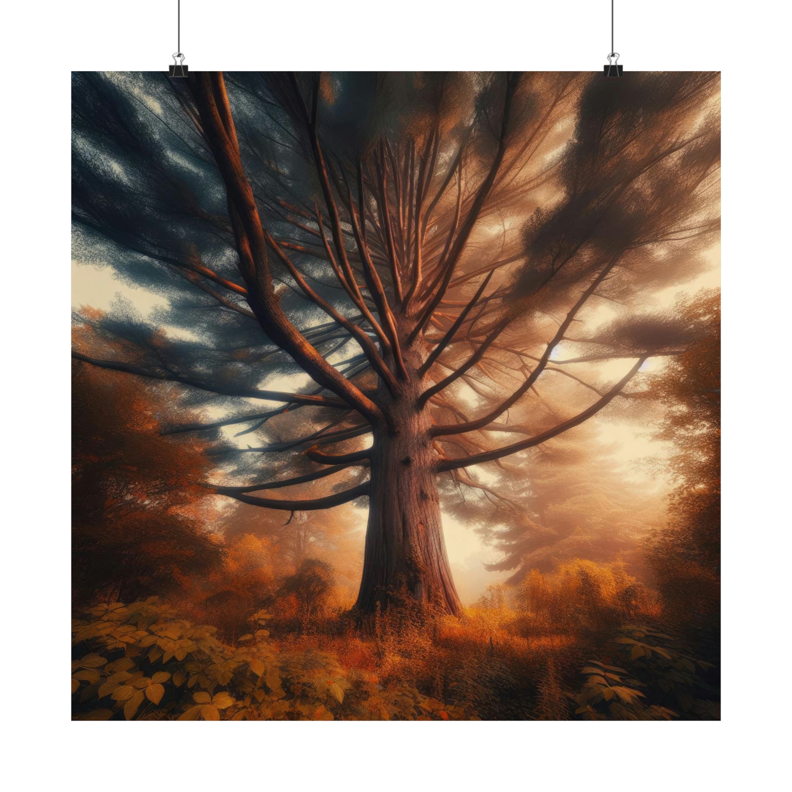 The Missouri Pine's Autumn Splendor Poster