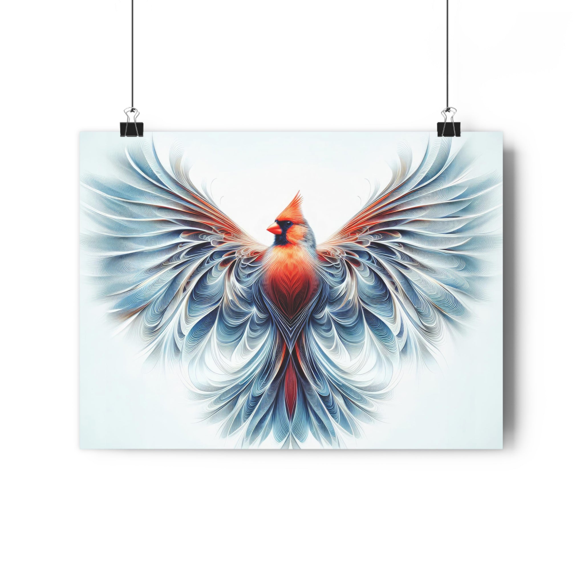 Cardinal séraphique Impression artistique