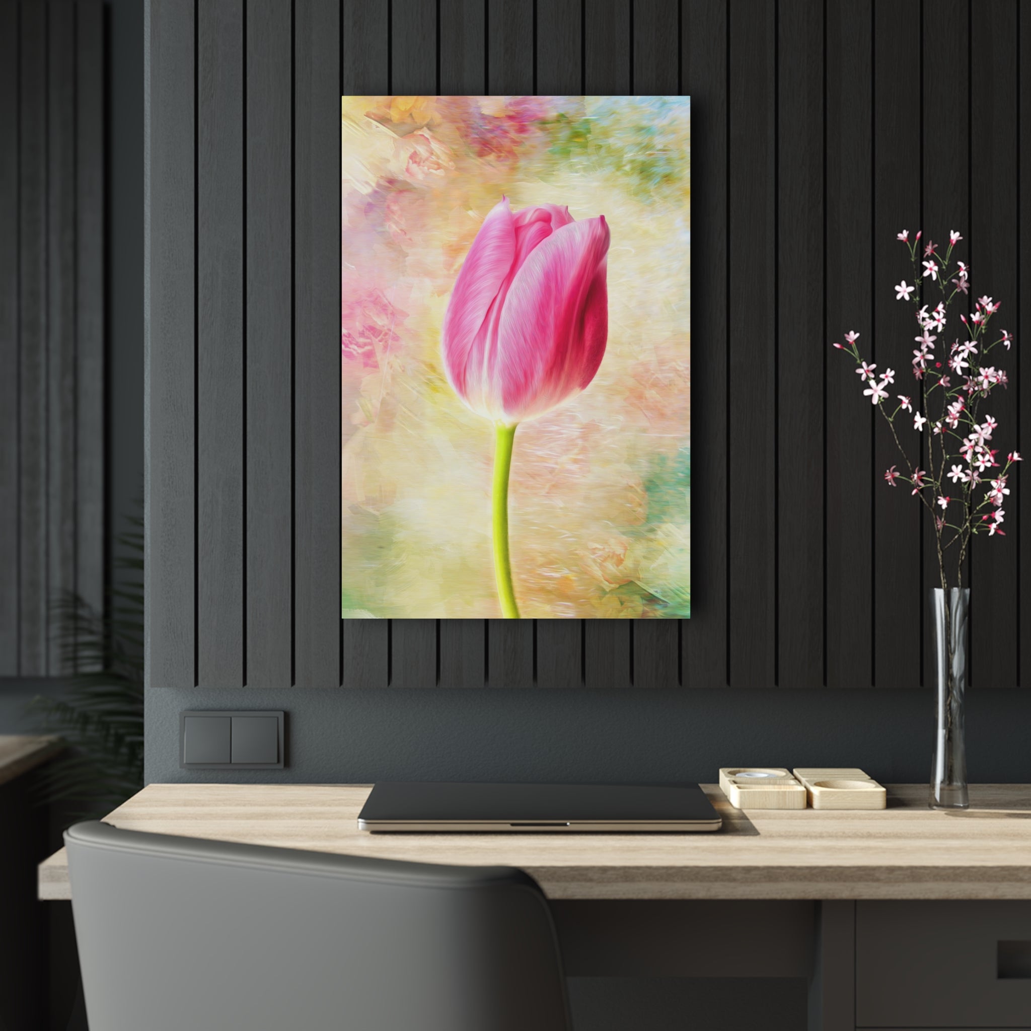 Impresión Acrílica Tulipán Positano