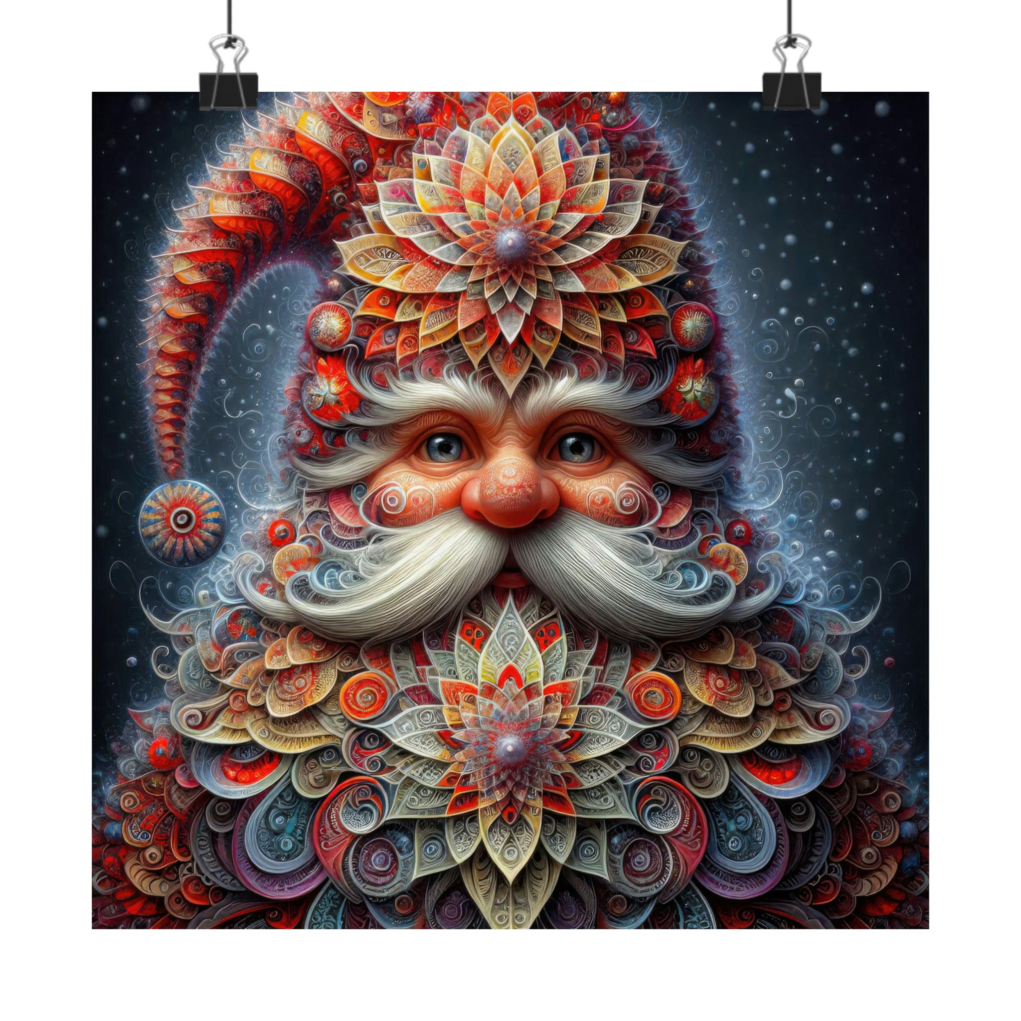 The Mandala Master of Yuletide Lore Poster