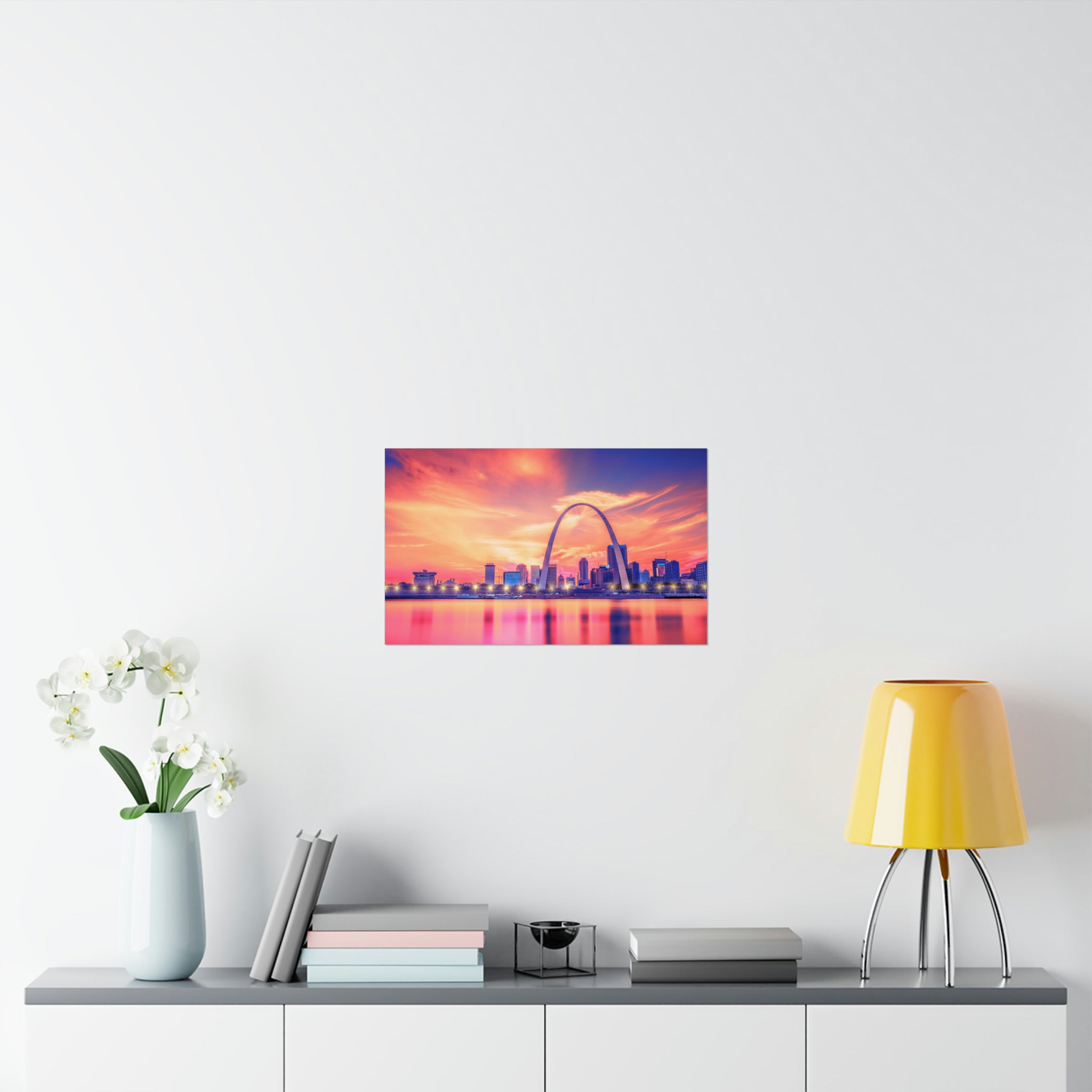 Saint Louis In Pinks Poster