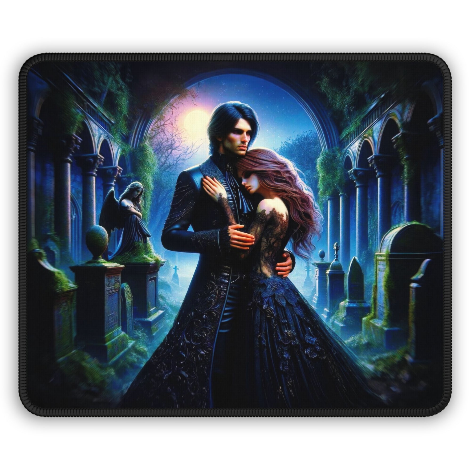 Tapis de souris de jeu Midnight Embrace