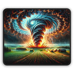 The Vortex Over Verdant Fields Gaming Mouse Pad