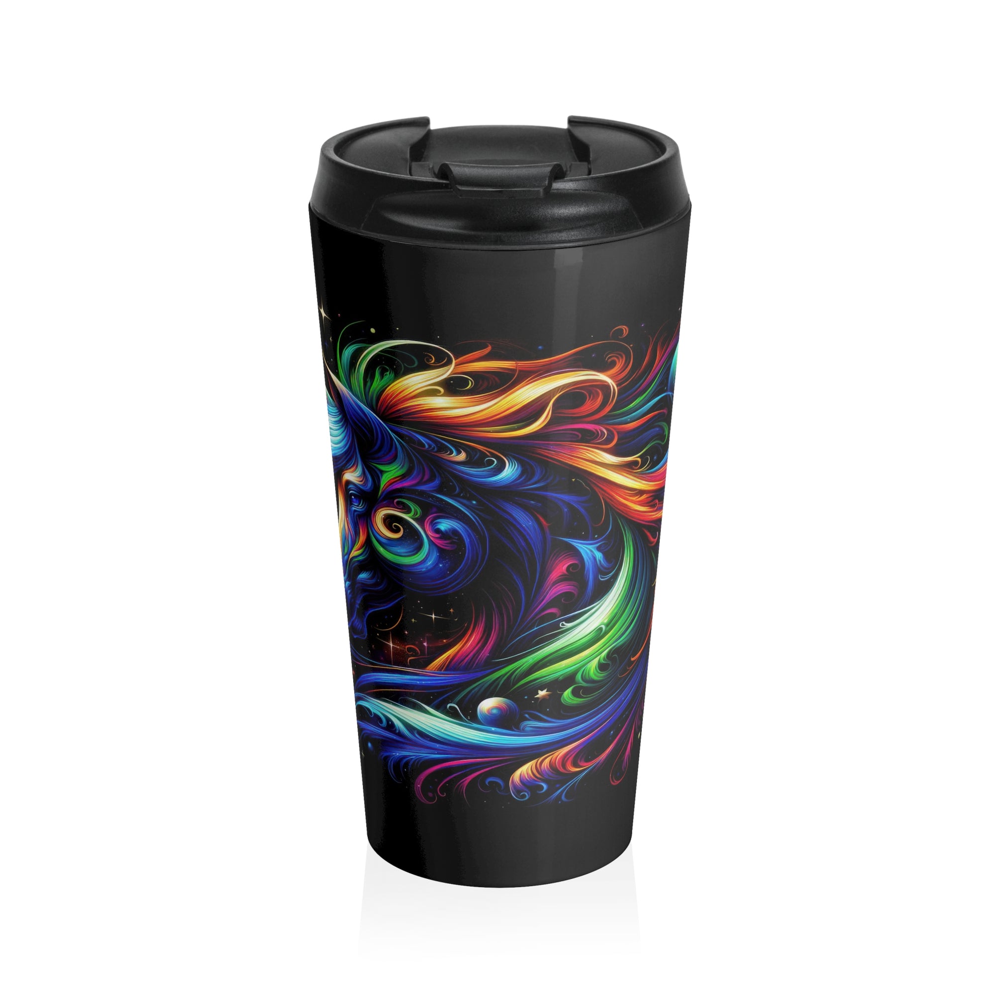 Cascada Cósmica Taza de viaje