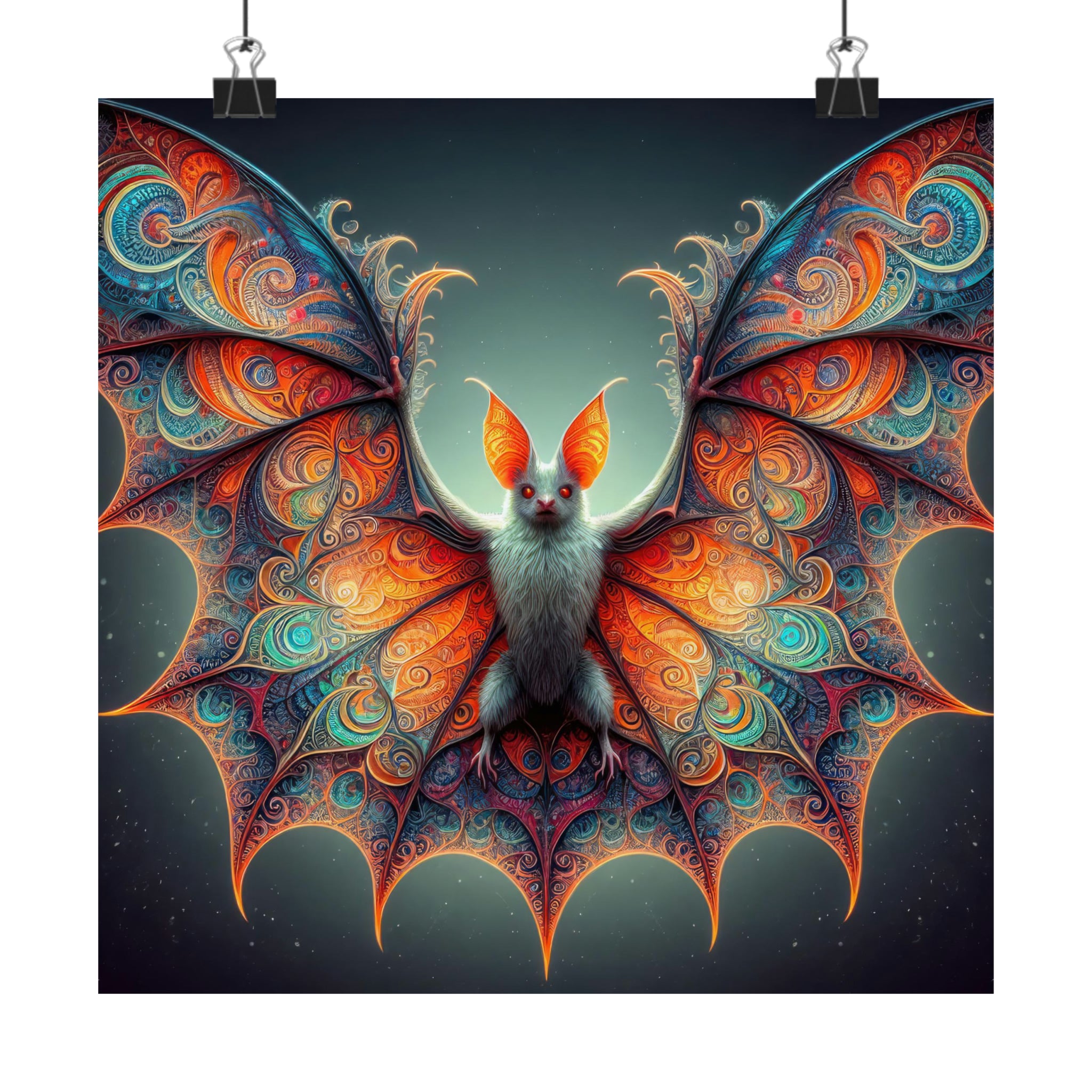 Le Paisley Pegasus de Luminara Poster