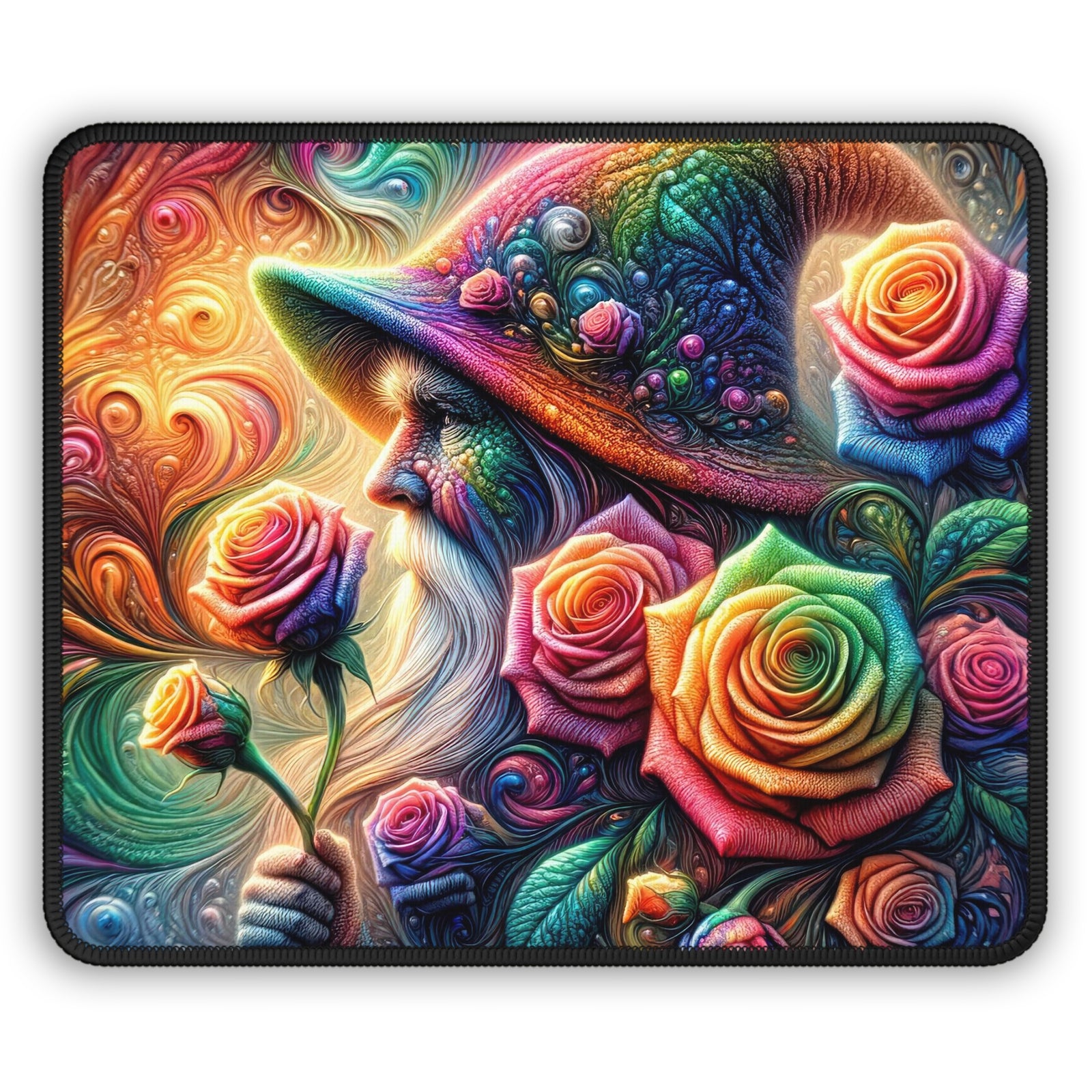 The Elder's Roseate Tales Gaming Mouse Pad