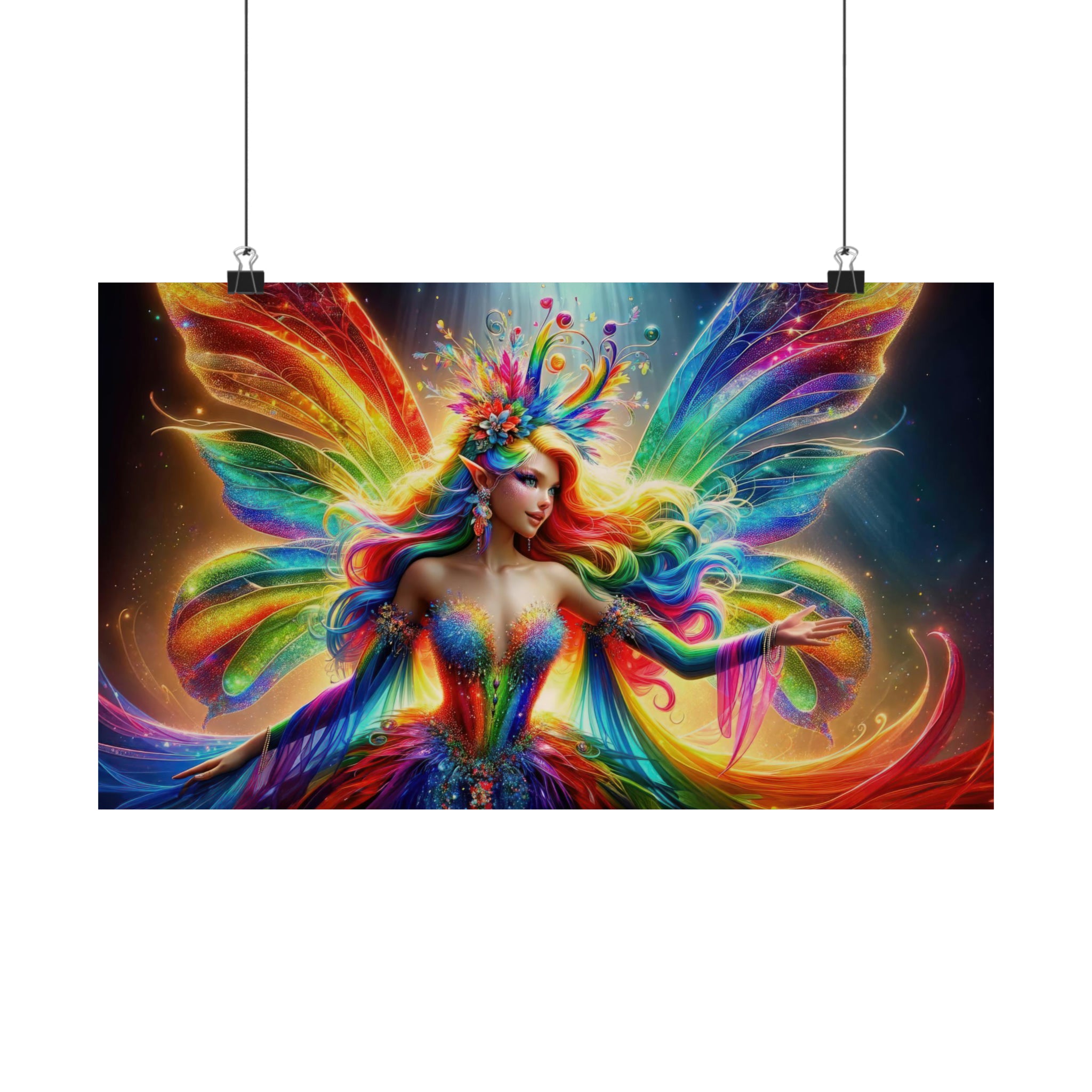 Rainbow Brite Enchanting Fairy Poster