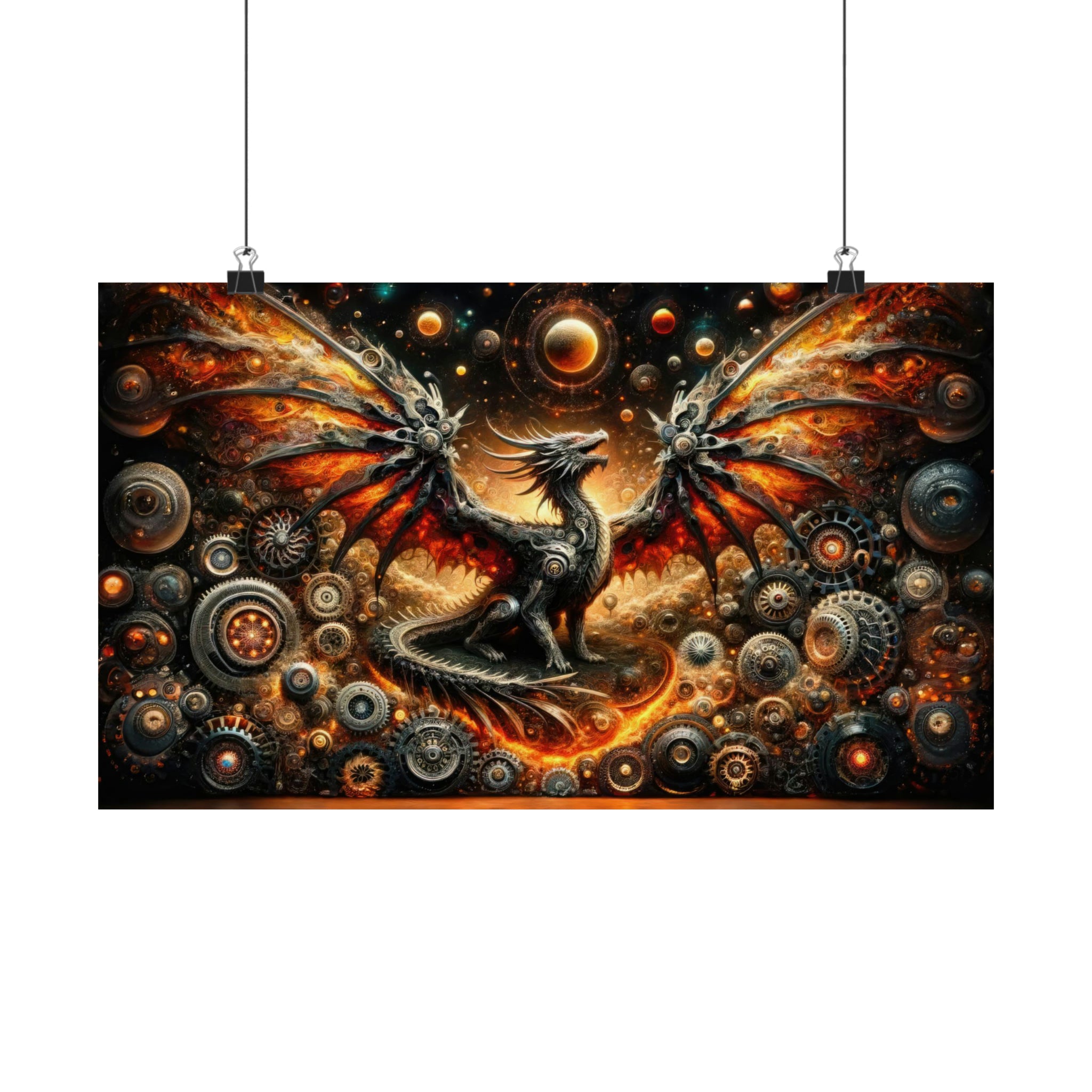 El dragón autómata Póster