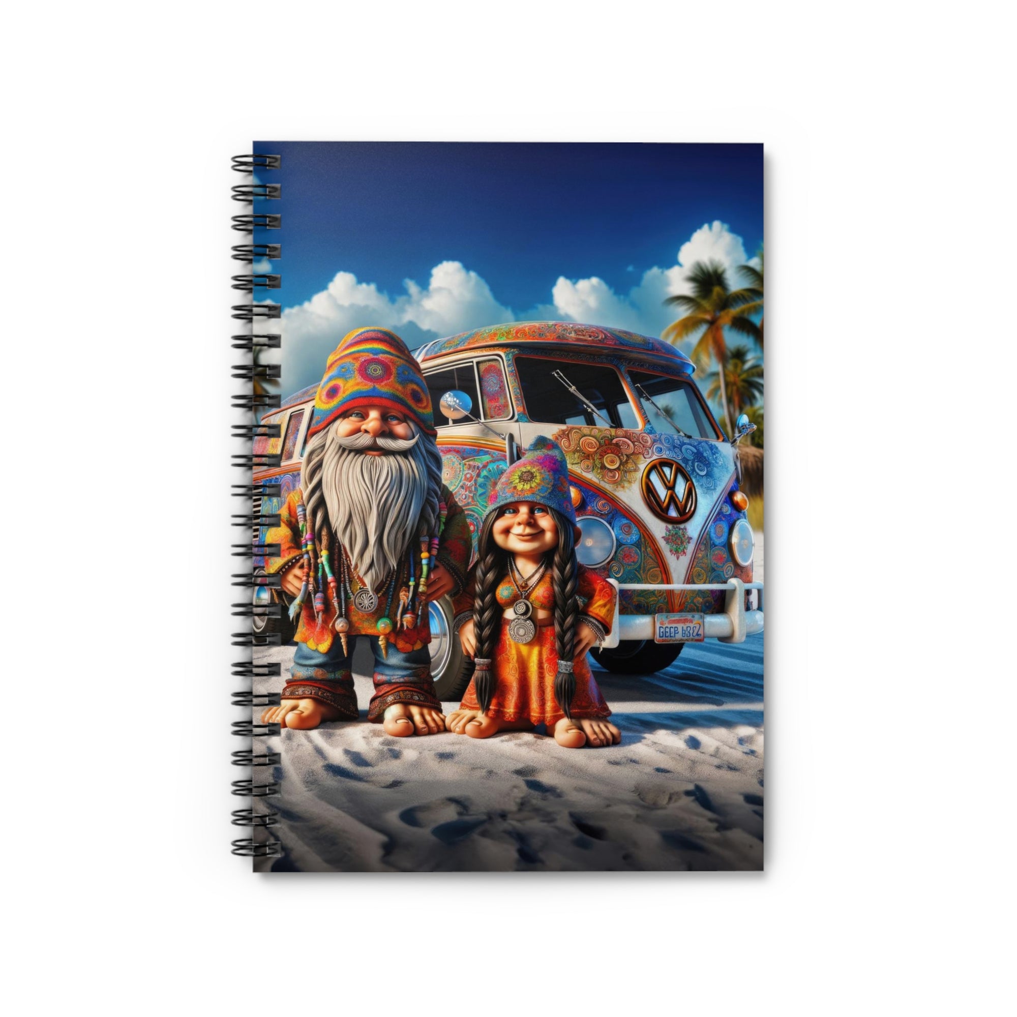 Nomadic Nostalgia Spiral Notebook - Ruled Line