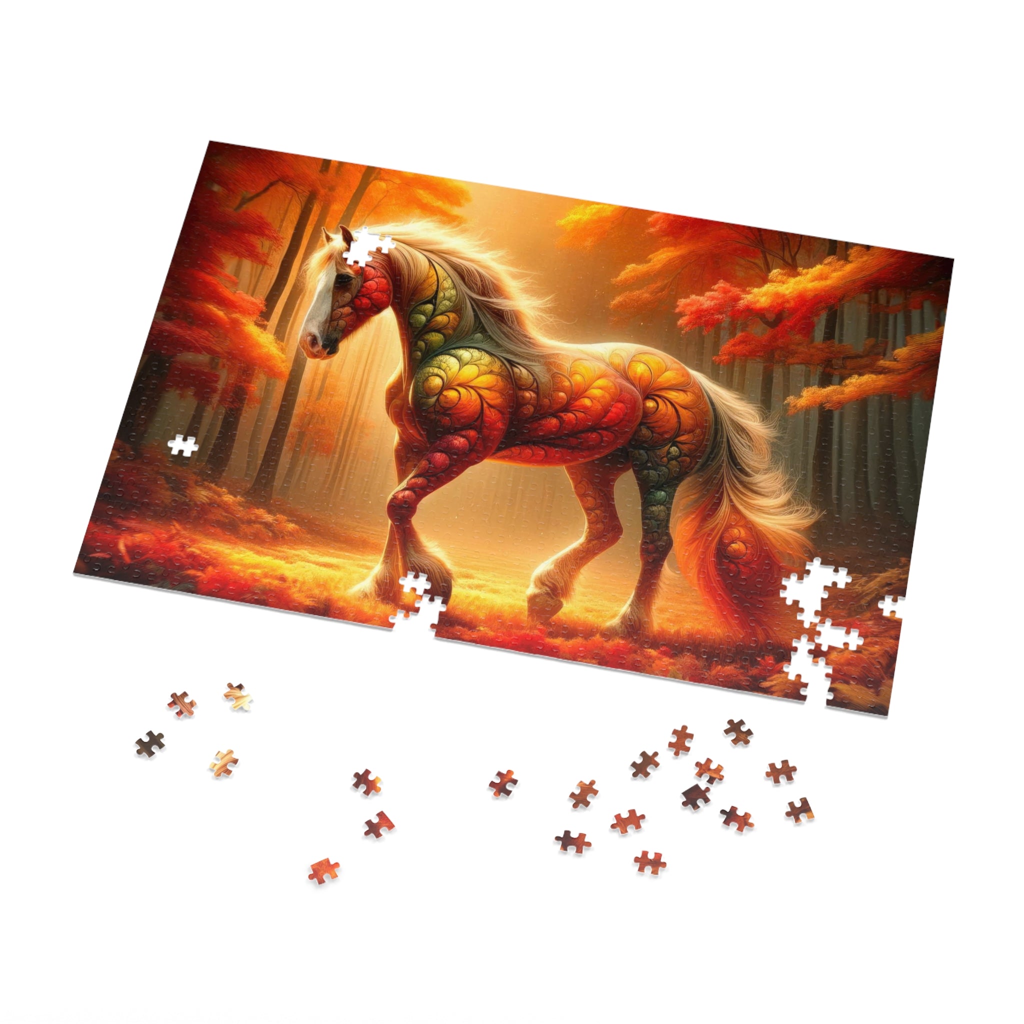 Ed Steed Puzzle Autumn's Enchanted Steed Puzzle – Unfocussed Photography & Art