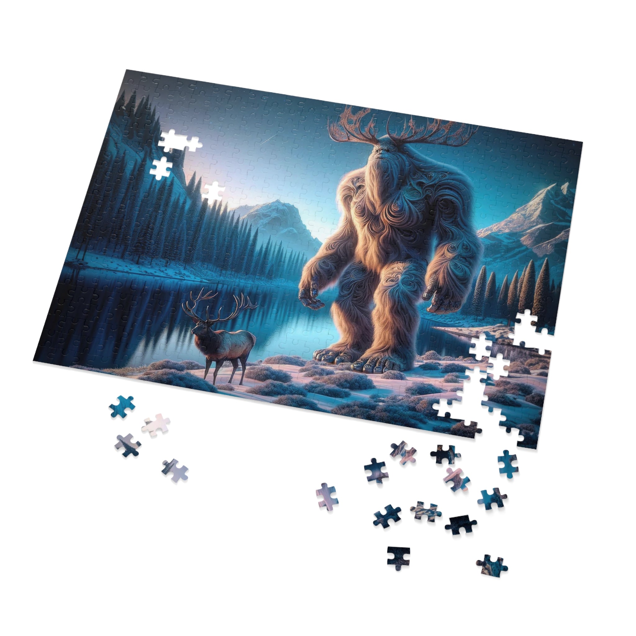 Guardian of the Glacial Groves Jigsaw Puzzle