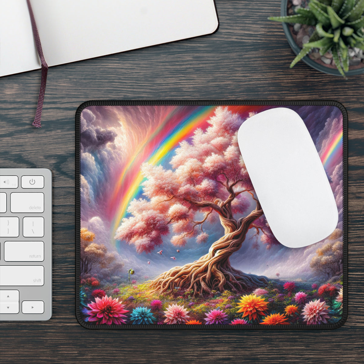 Tree Mouse Gaming The Tree of Hues Gaming Mouse Pad – Unfocussed Photography & Art