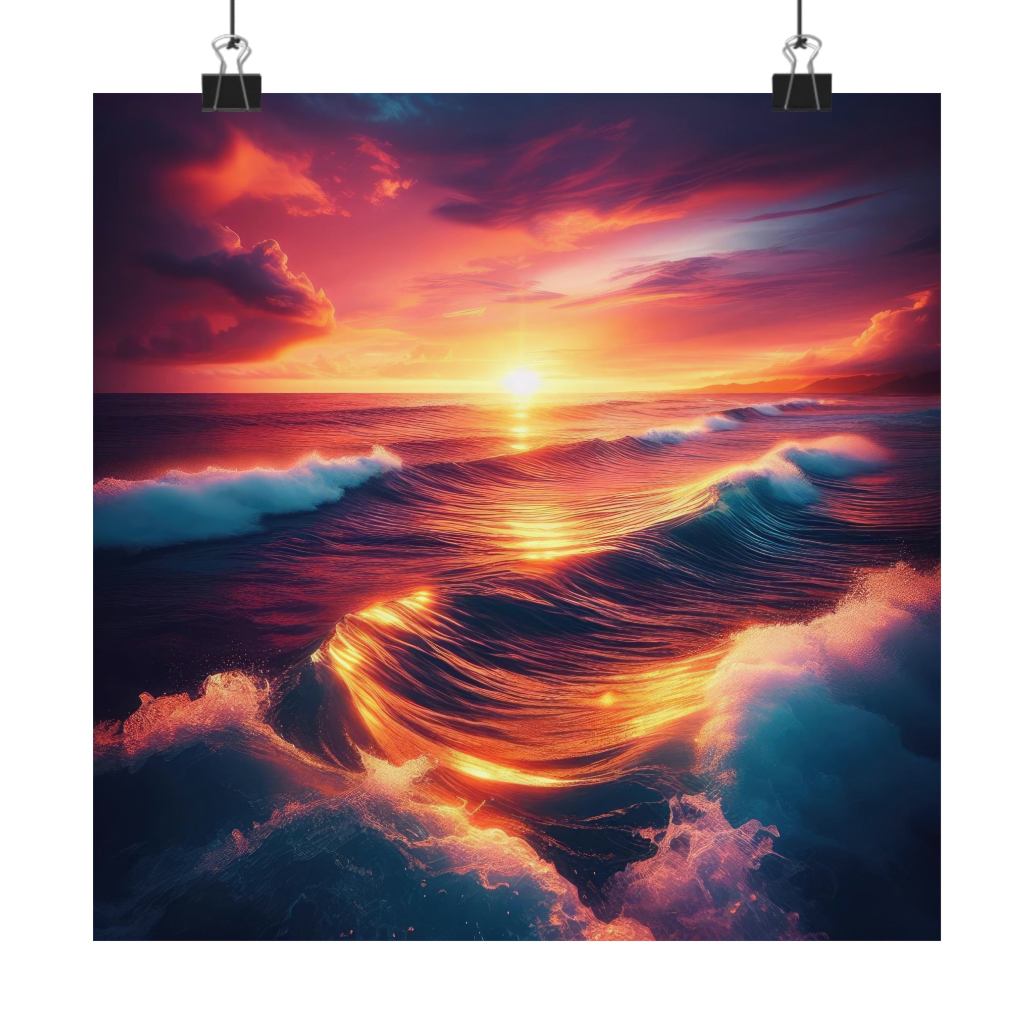 Hawaii Ocean Sublime Beauty Poster