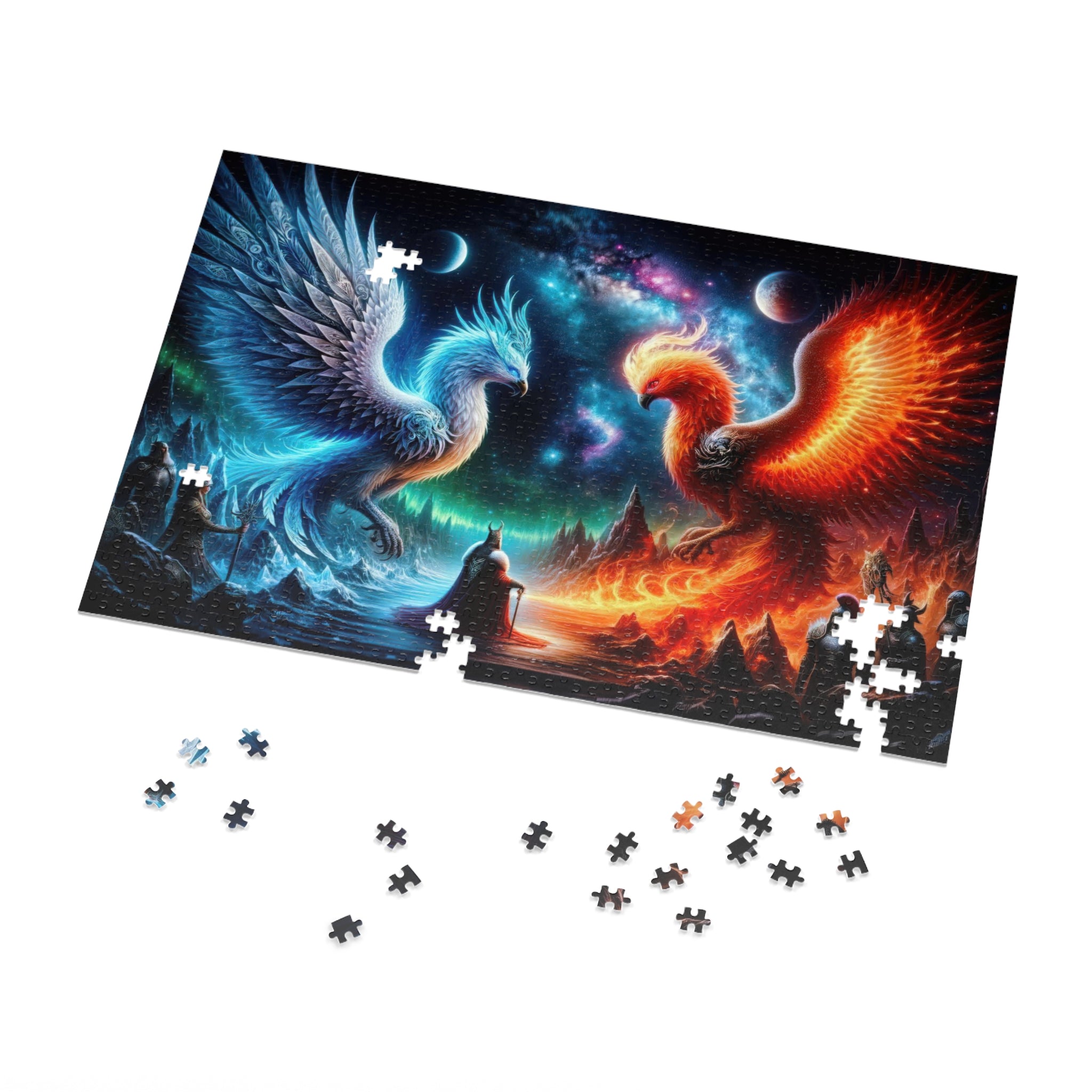 Convergence of Celestial Guardians Jigsaw Puzzle