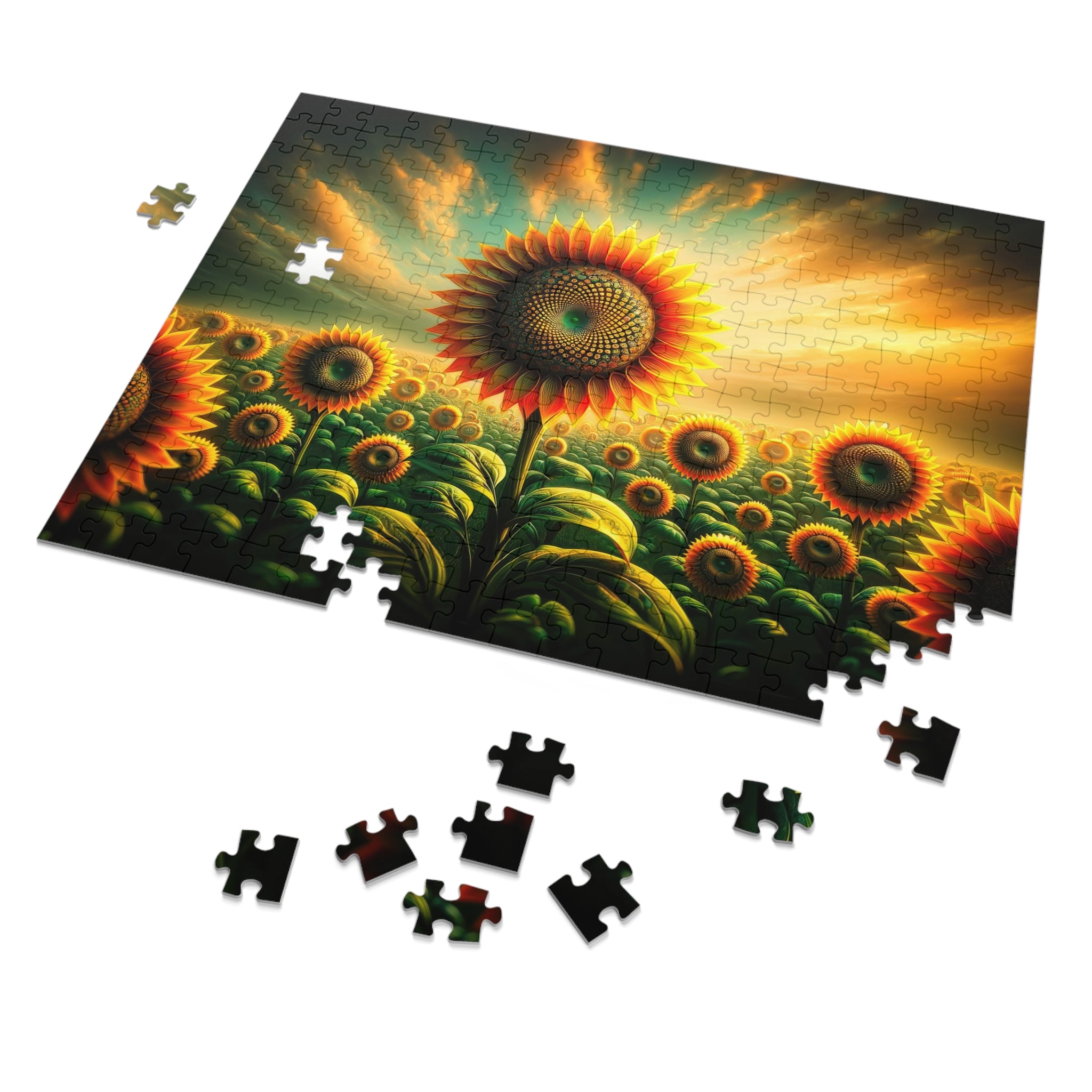 Caleidoscopio de la flora solar Puzzle