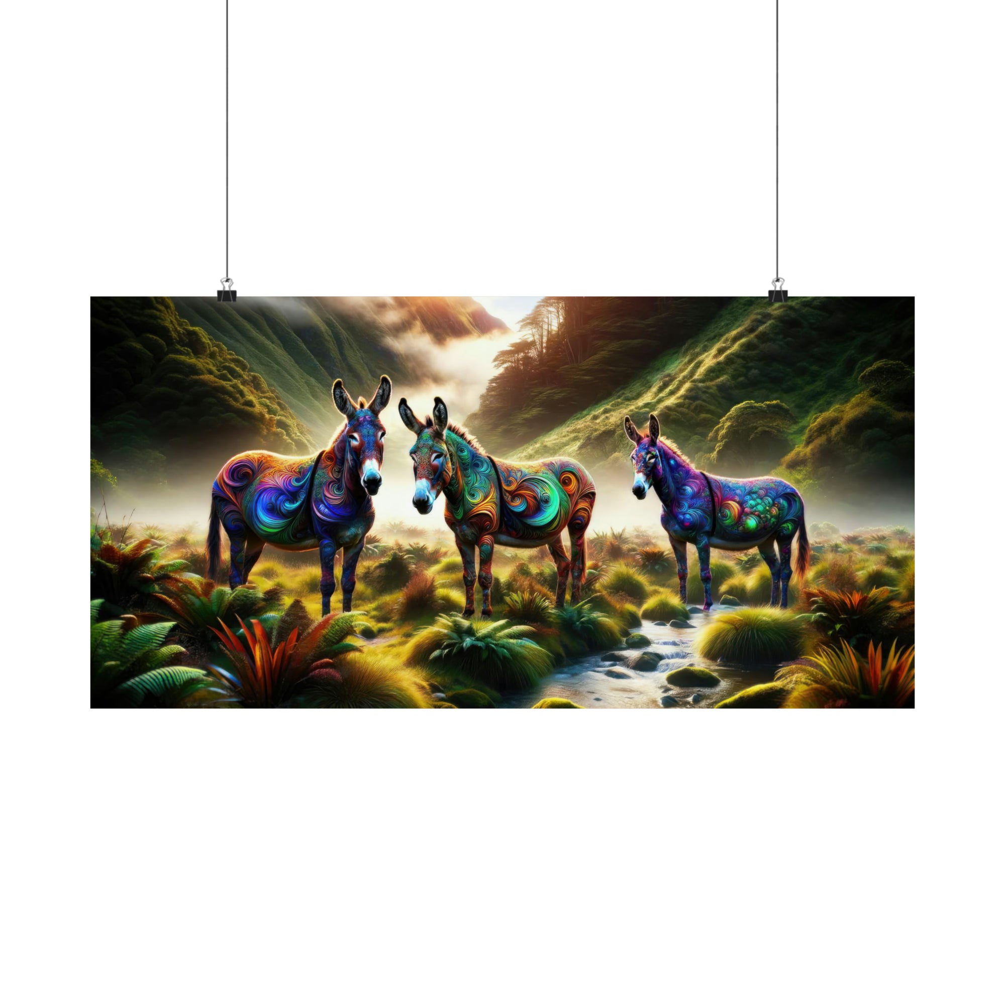 Donkeys of the Mystic Vale Poster