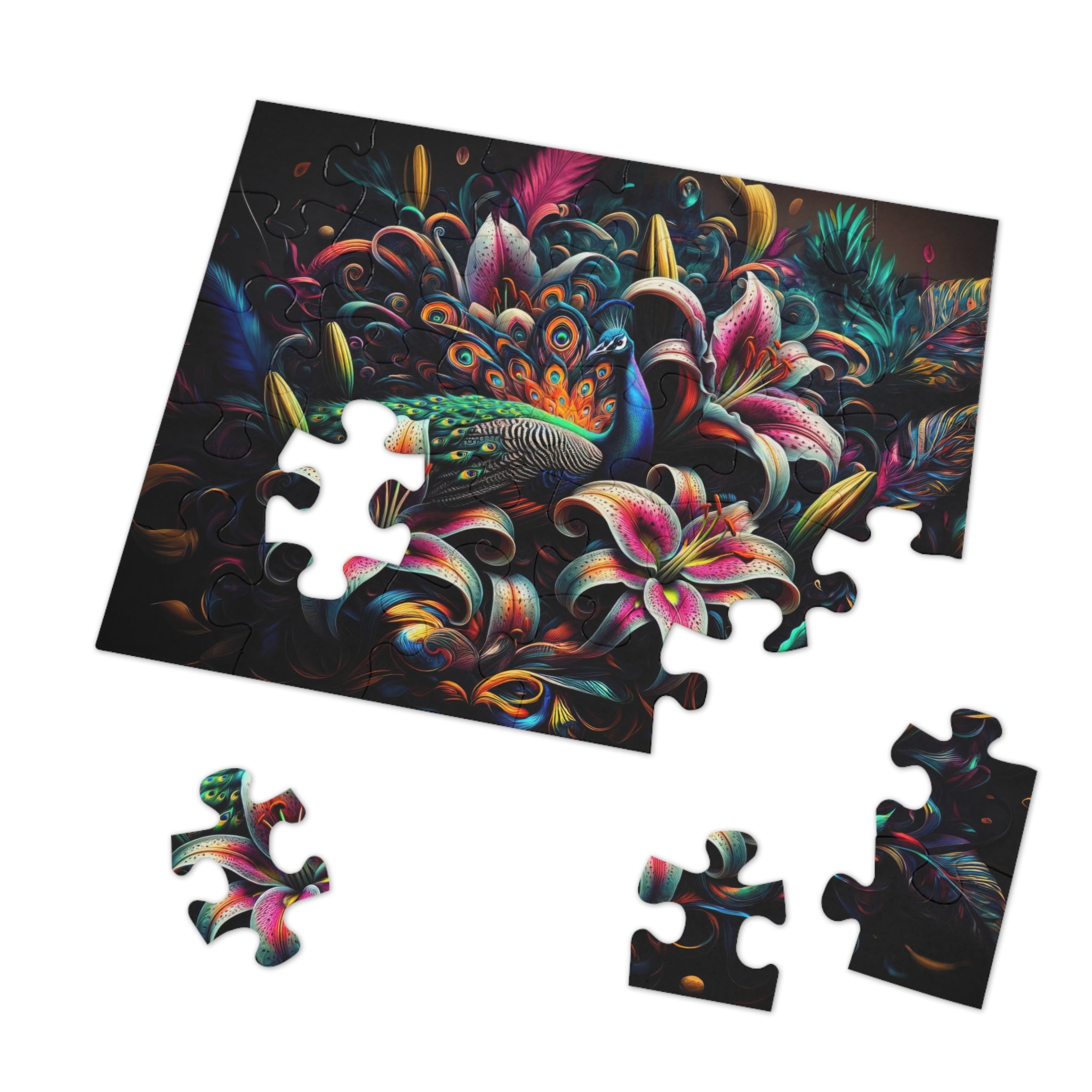 Pulsar Plume Parade Jigsaw Puzzle