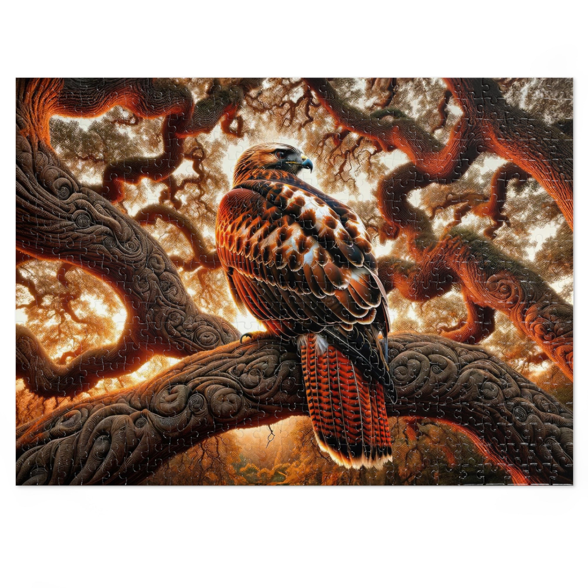 Guardian of the Twisted Oaks Jigsaw Puzzle