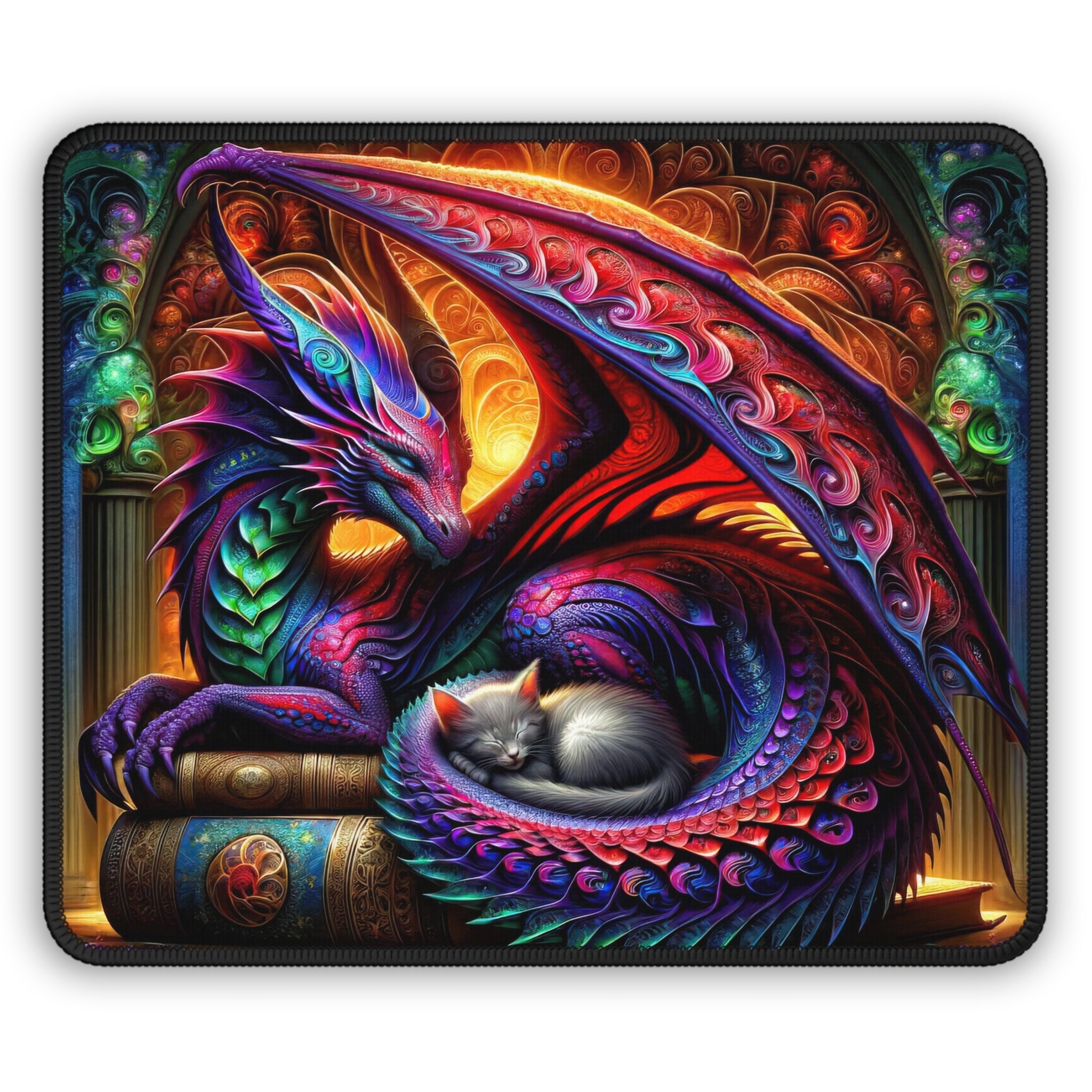 Alfombrilla de ratón para juegos A Tale of Fire and Whiskers