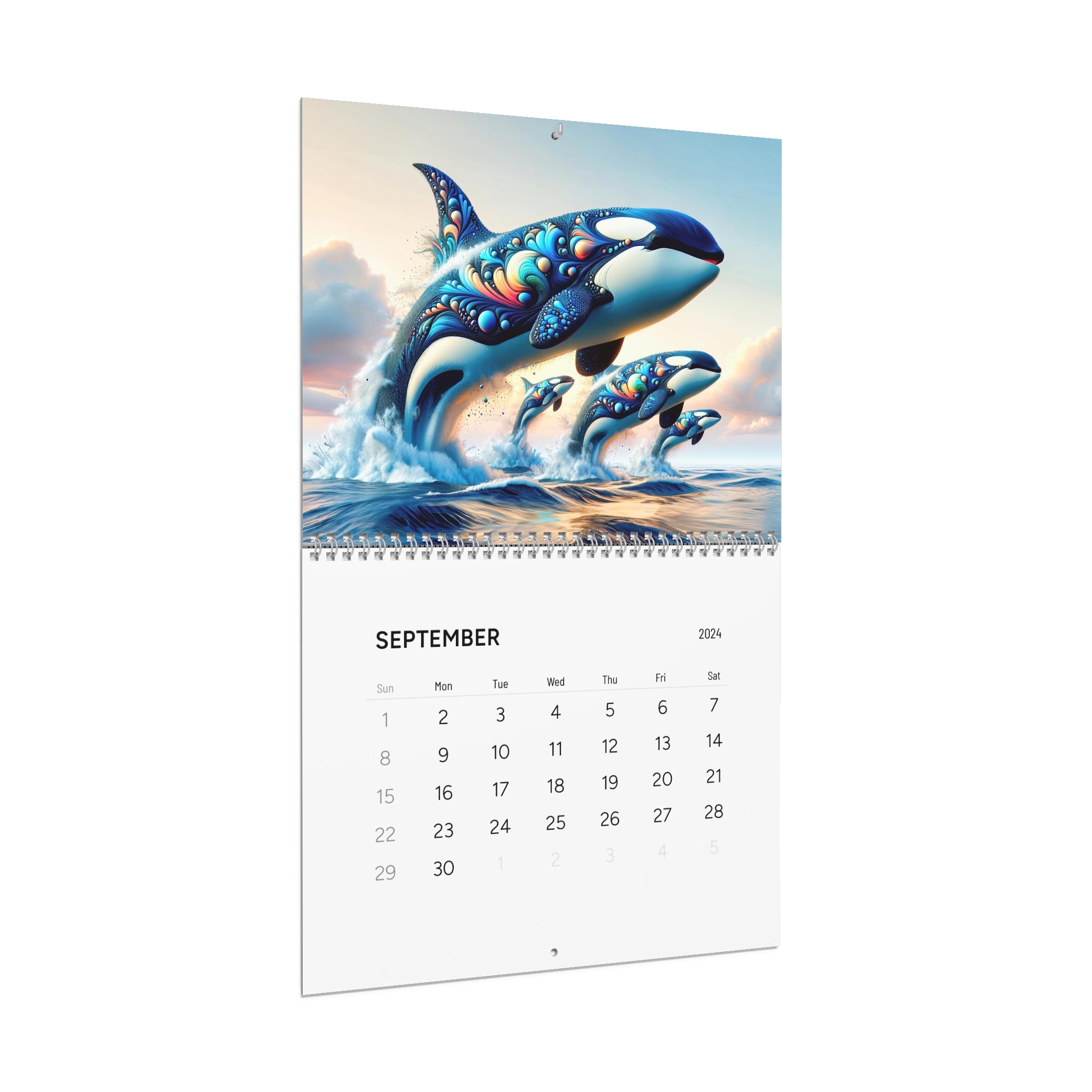 Calendario Orcas de la Imaginación (2024)