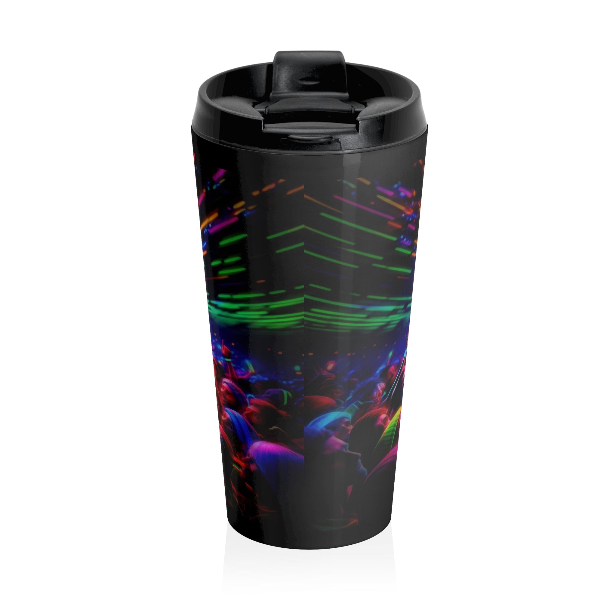 Gnomo Rave subterráneo Taza de viaje