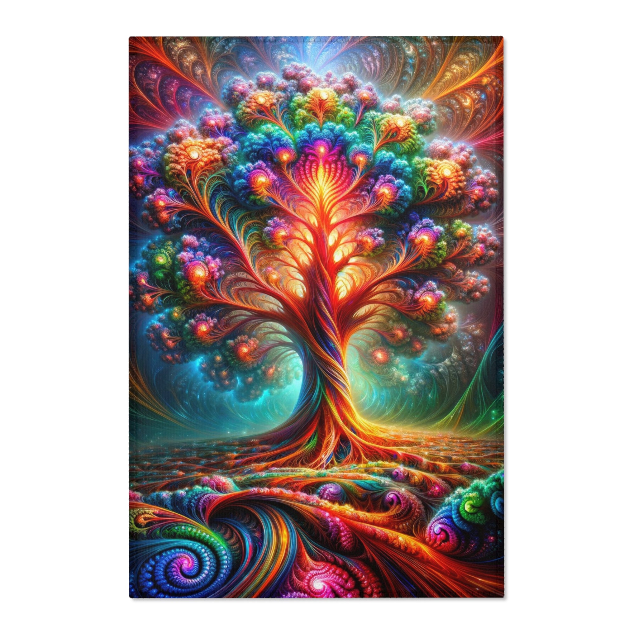 The Luminous Arboretum Area Rugs