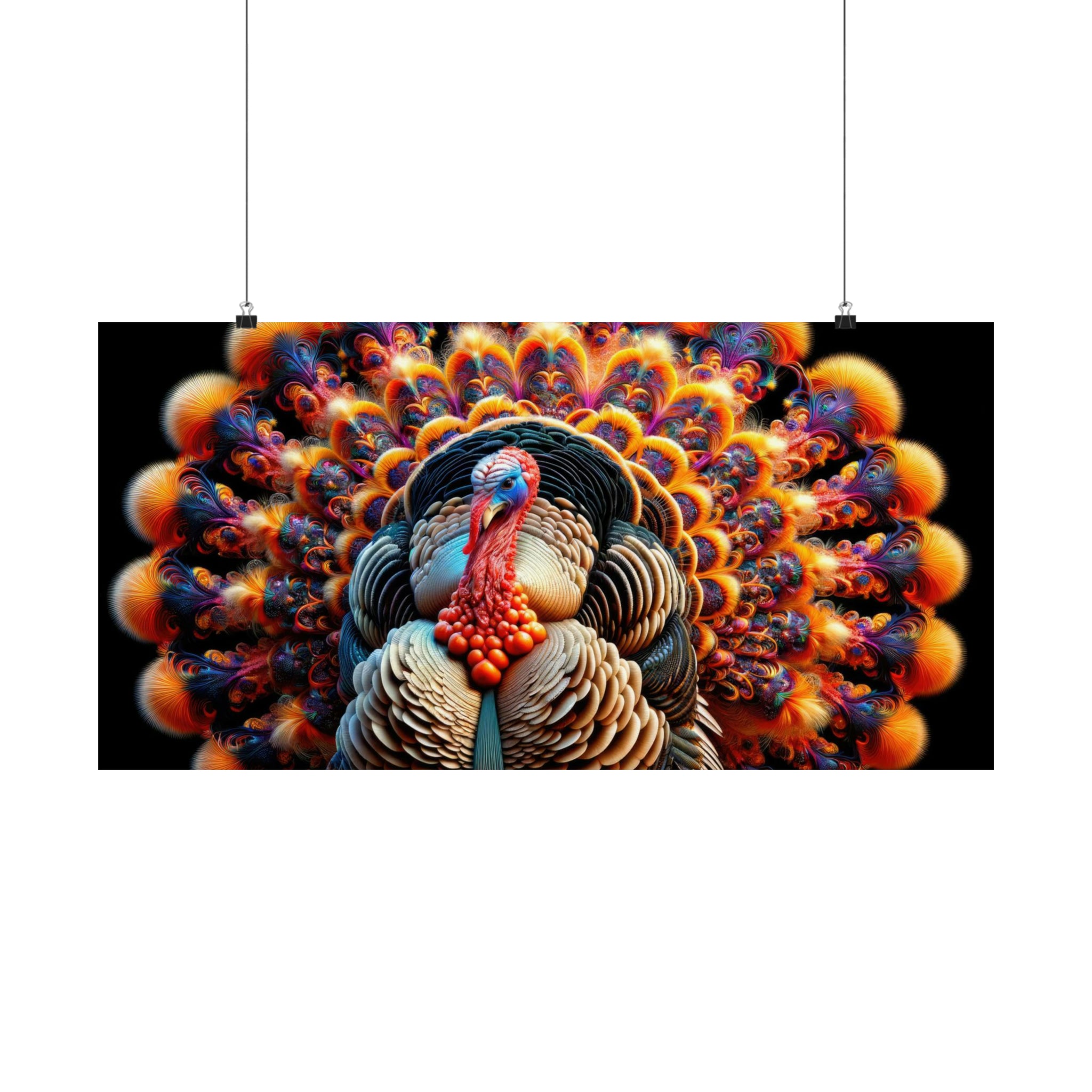 Gobble fractale Poster