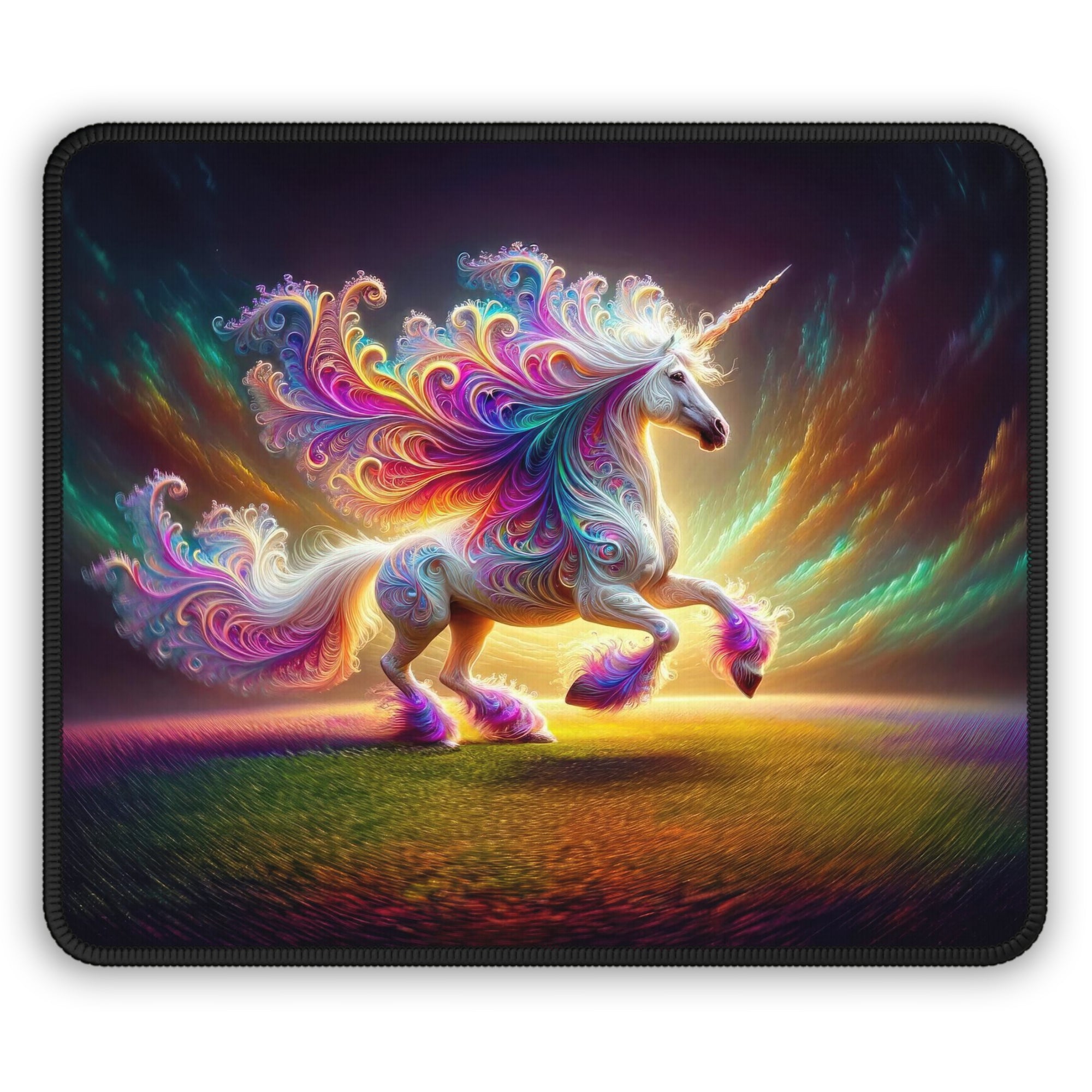 Tapis de souris de jeu Le royaume de la licorne