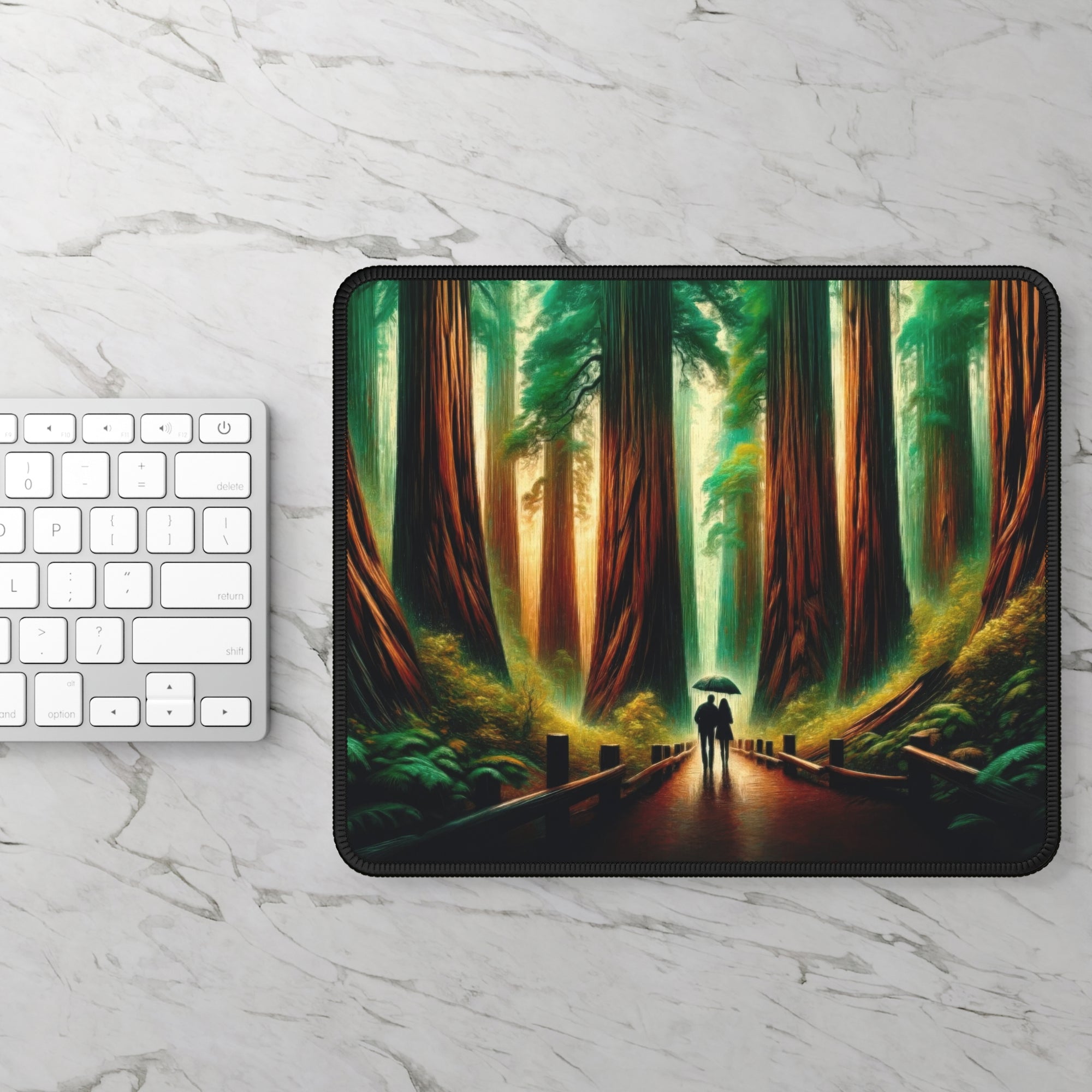 Under the Redwood Canopy Gaming Mouse Pad