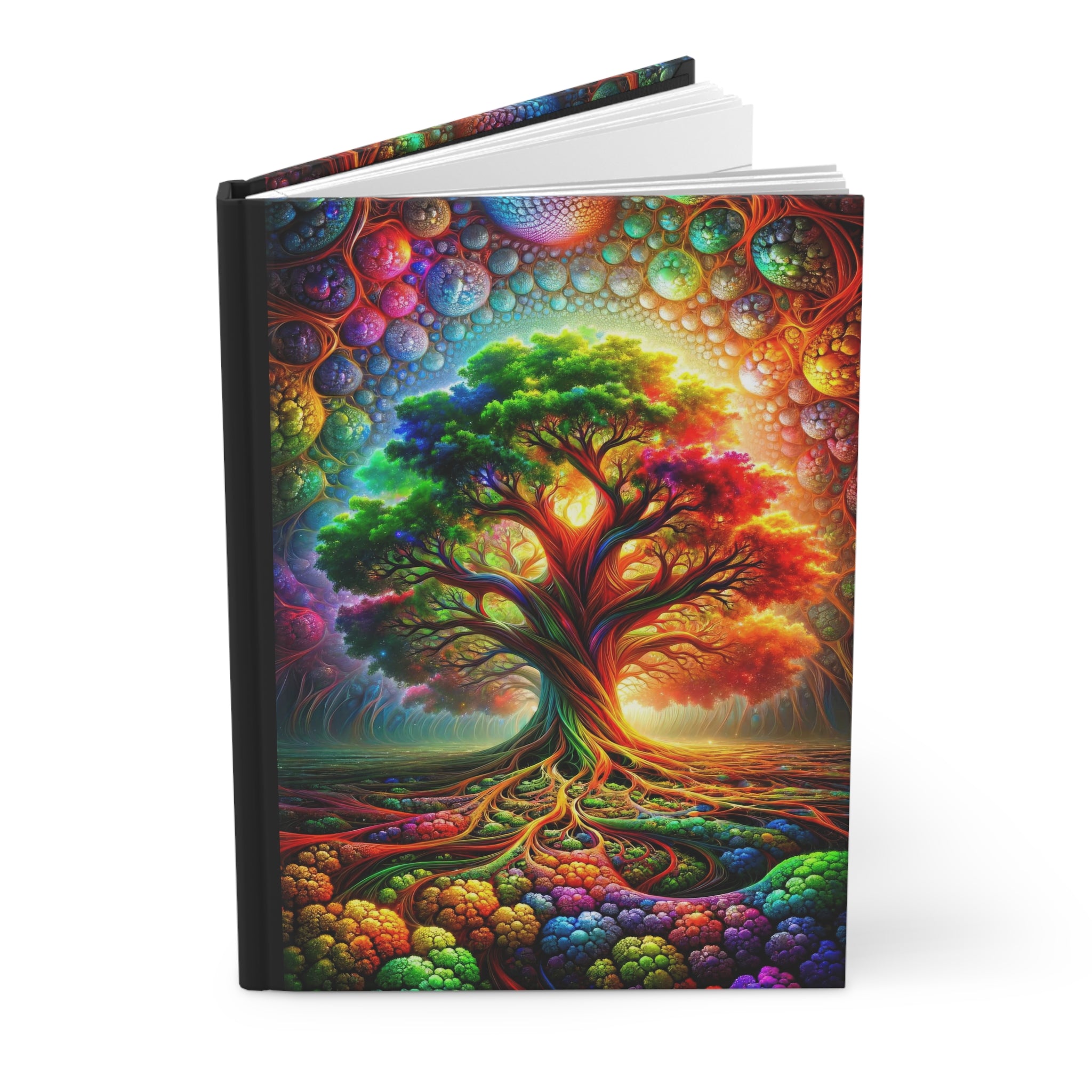 Corazón del Cosmos Verdant Cuaderno de Tapa Dura Mate