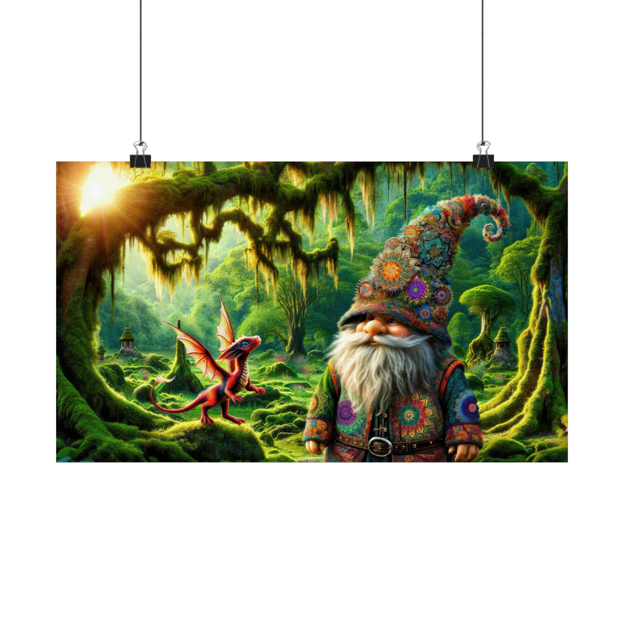 Whispers of the Enchanted Grove Poster