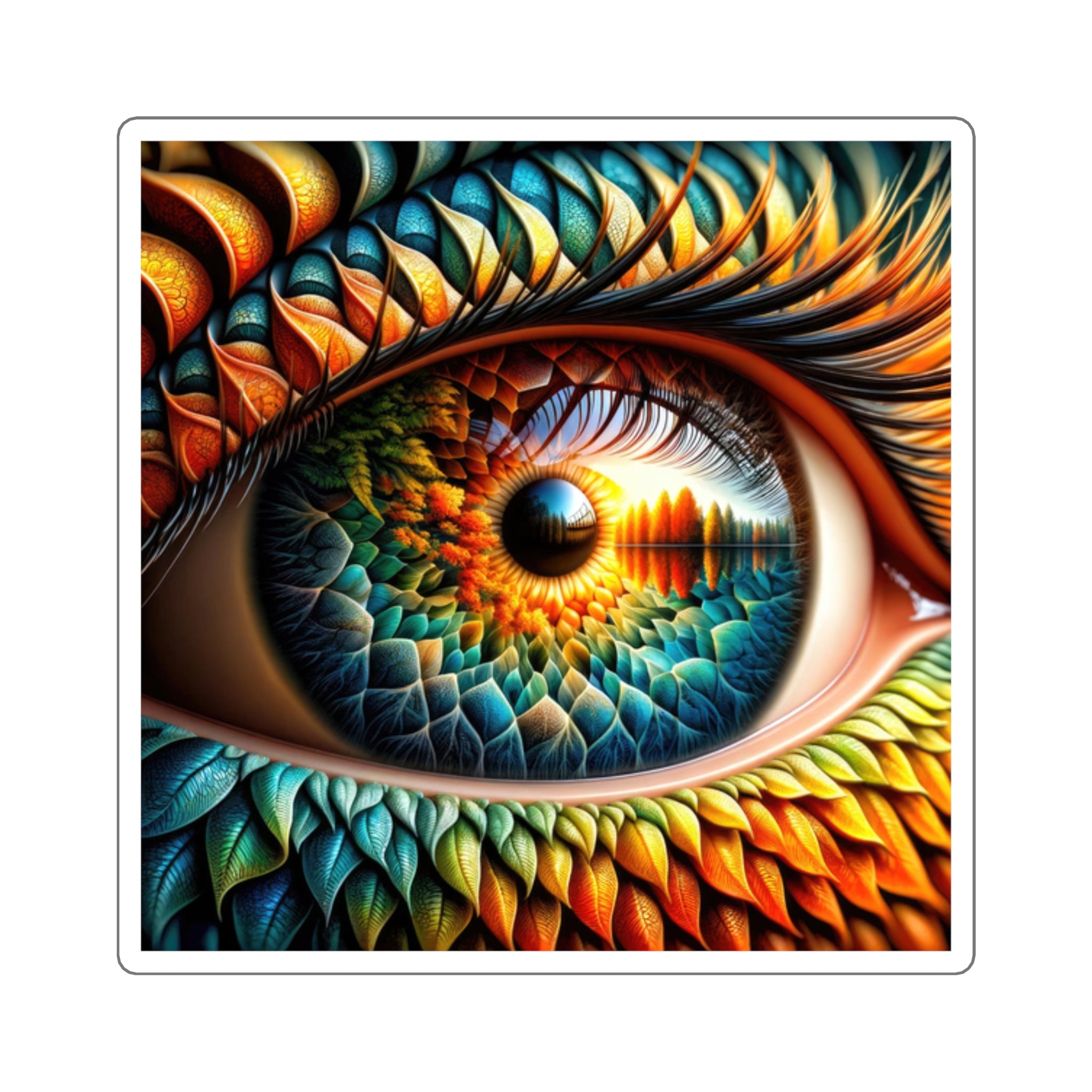 The Watchers' Whispers Sight Stickers