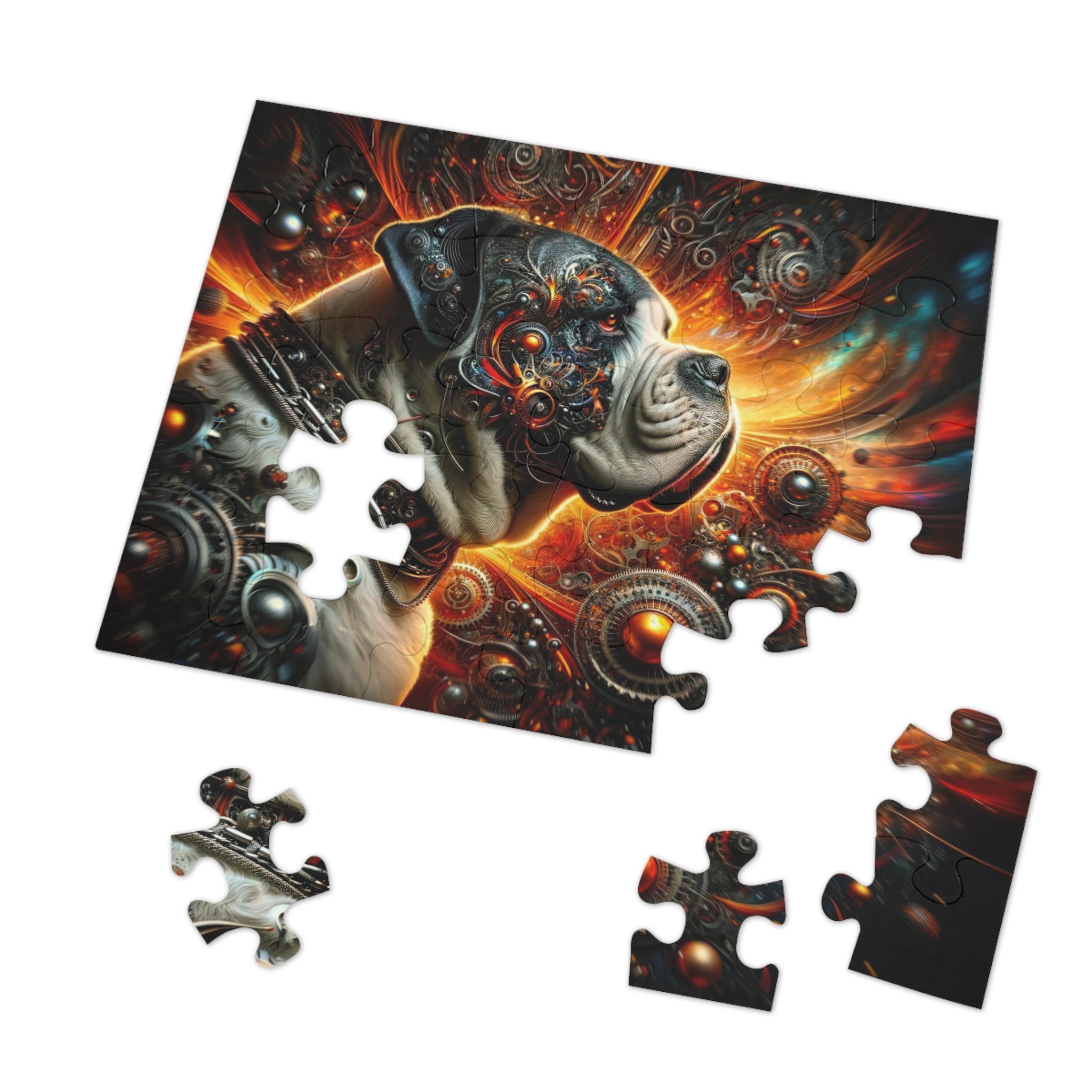 Fusión de pieles y circuitos Puzzle