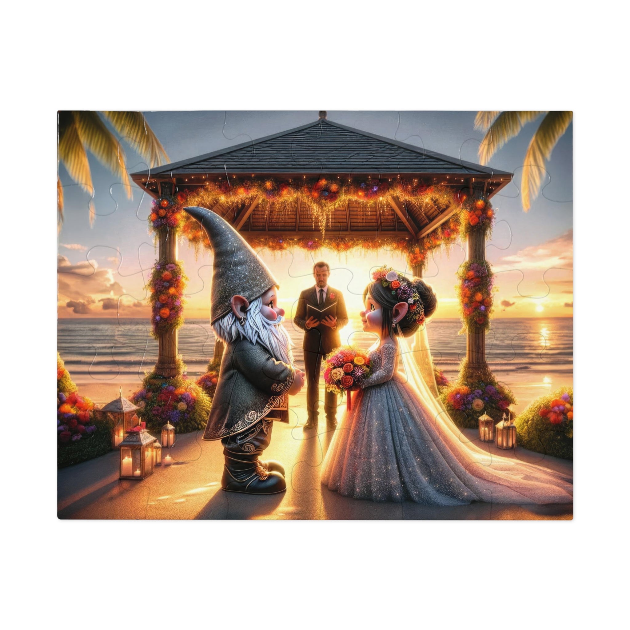 Elara and Finn's Seaside Promise Jigsaw Puzzle