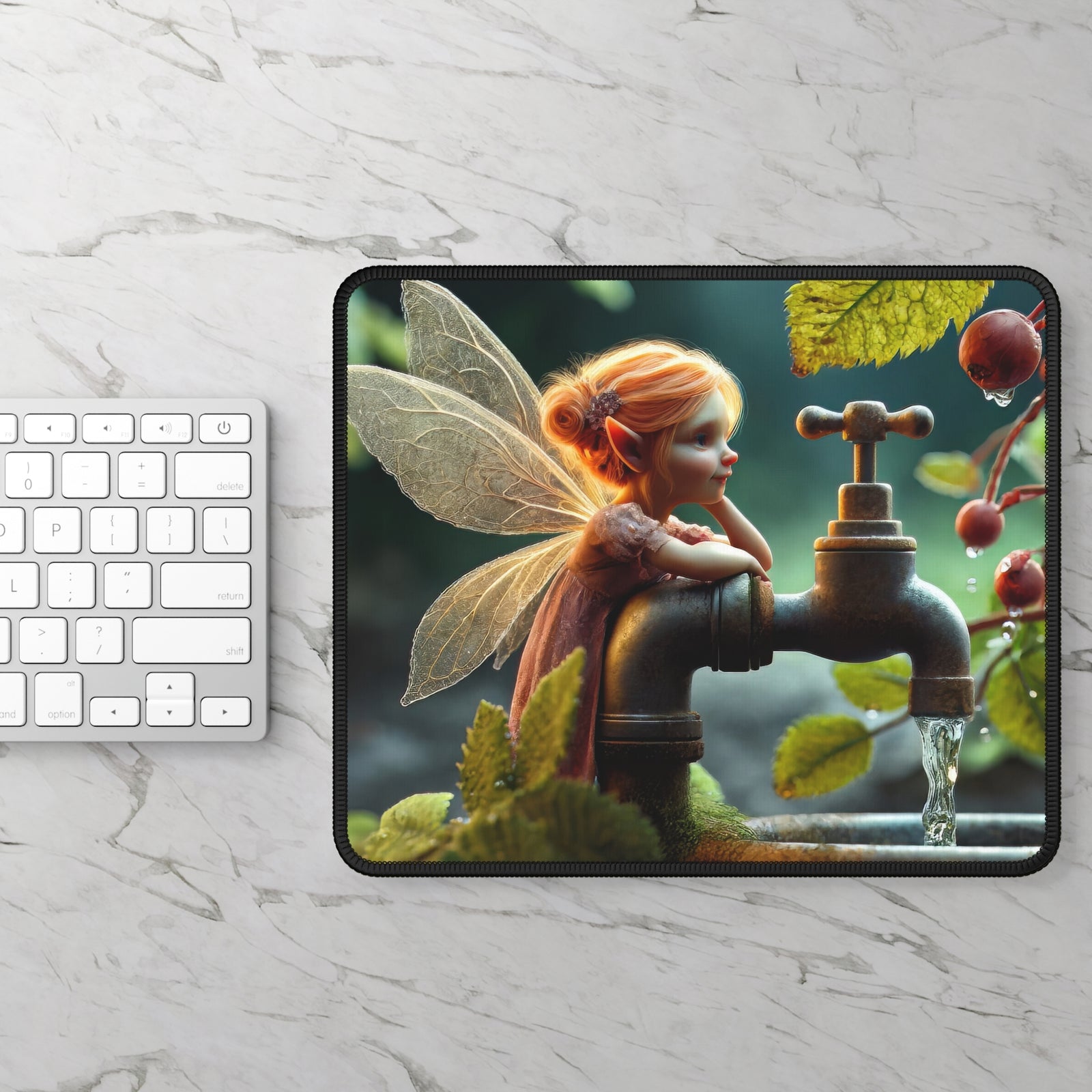 The Water Wisp's Repose Mouse Pad