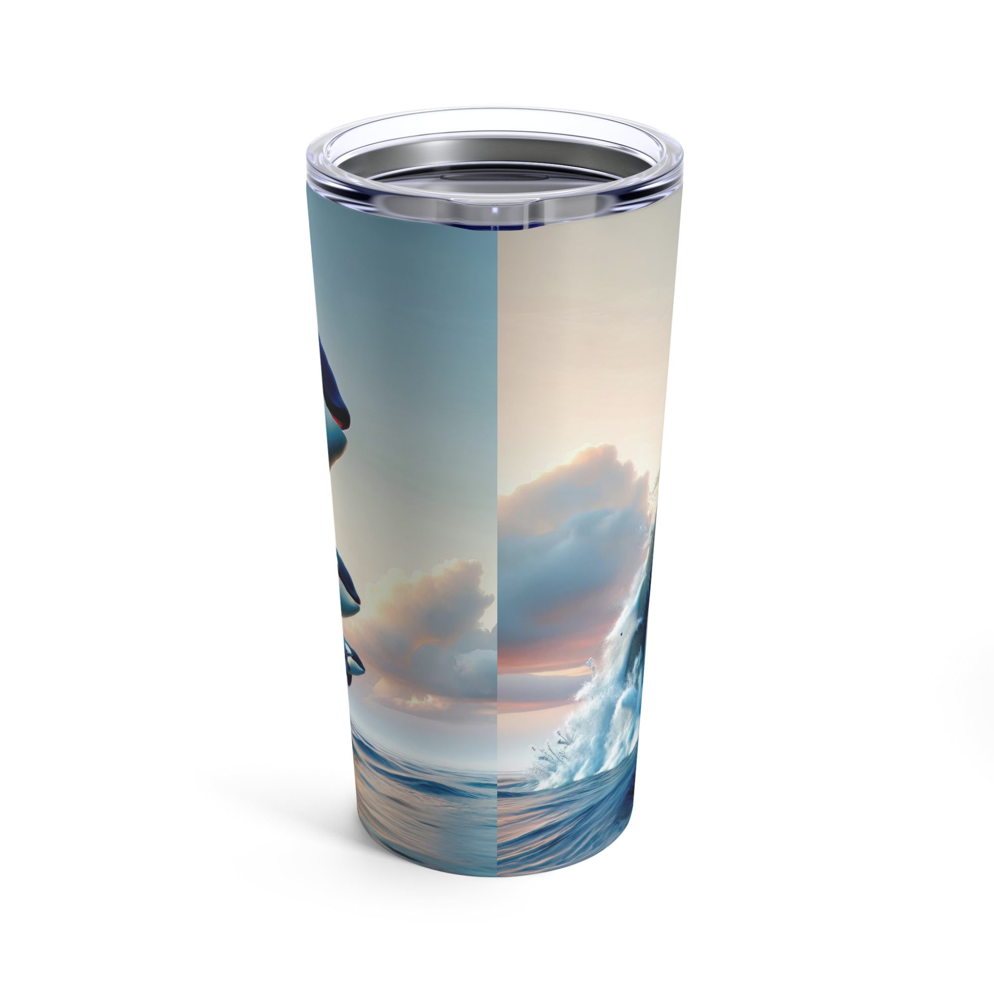The Aerial Ballet of the Arcadian Orcas Tumbler 20oz