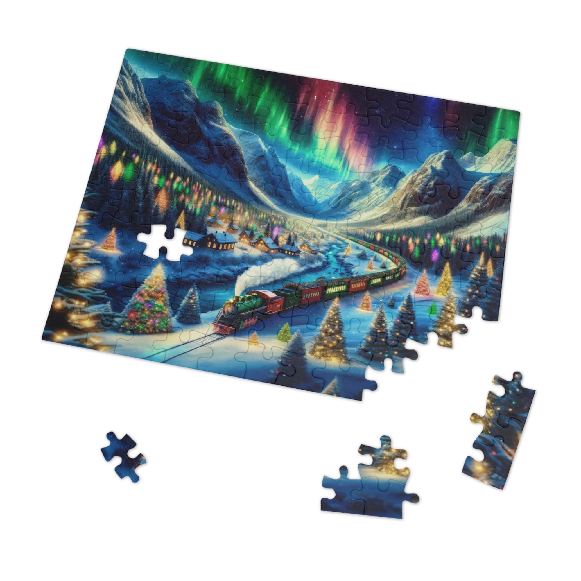 Puzzle Polar Express enchanté