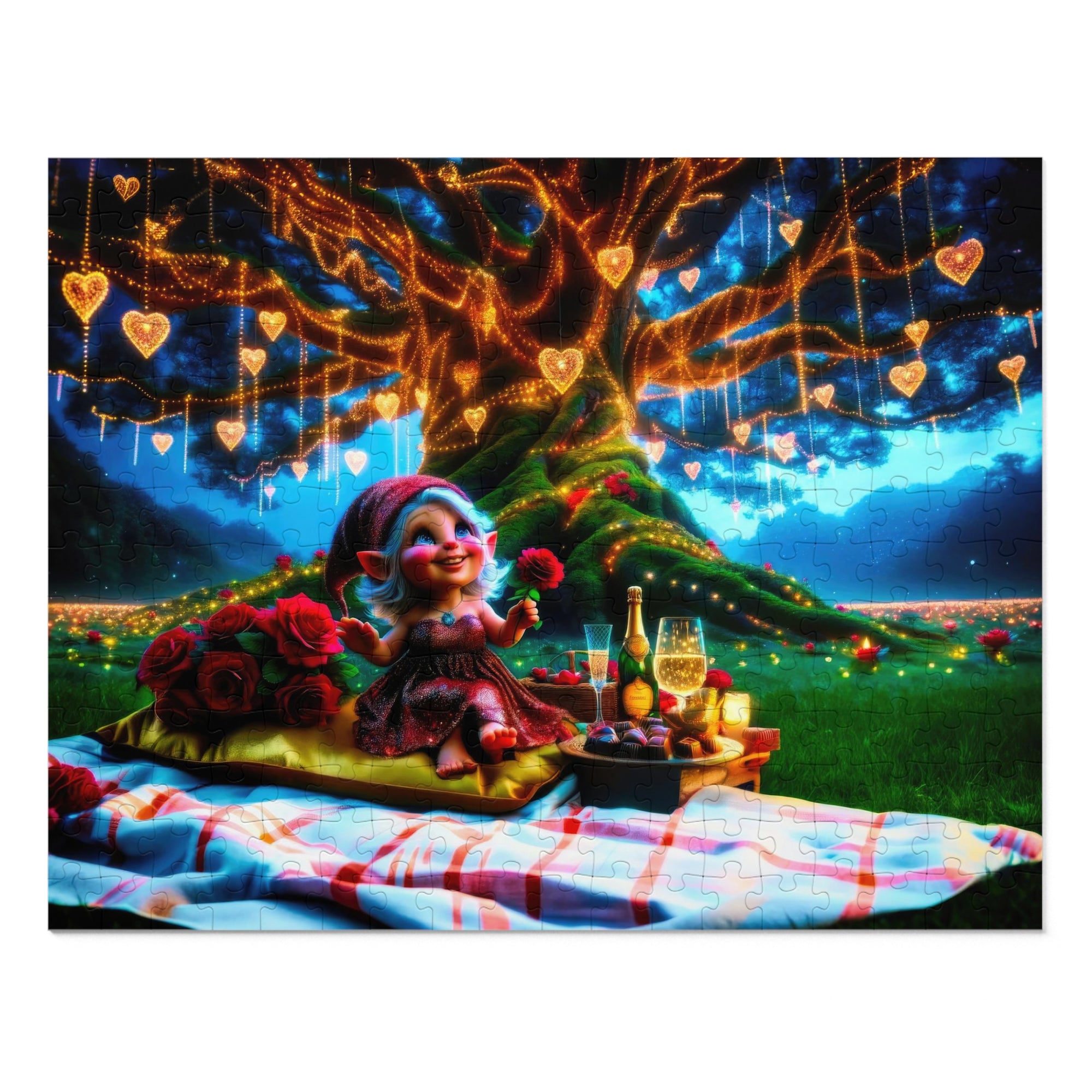 Iceglitter's Enchanting Valentine Jigsaw Puzzle