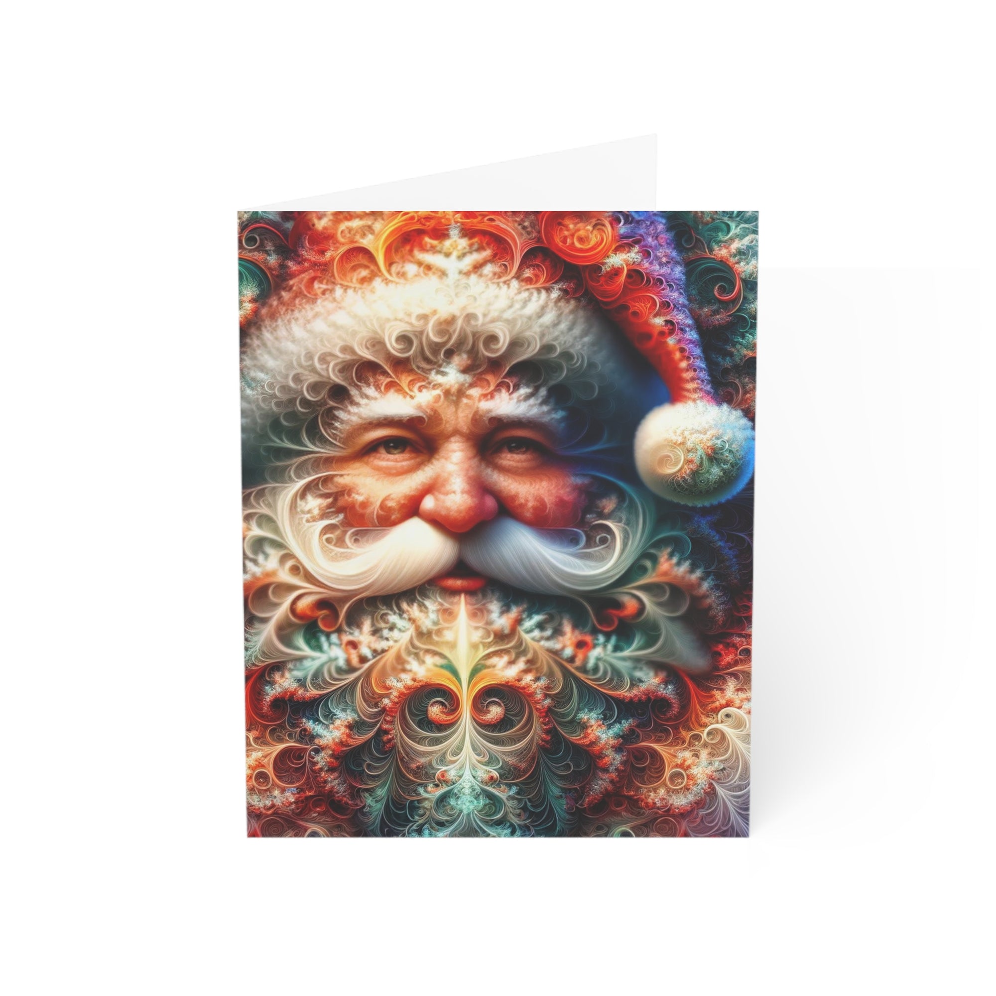 Fractale Saint Nick Cartes de voeux