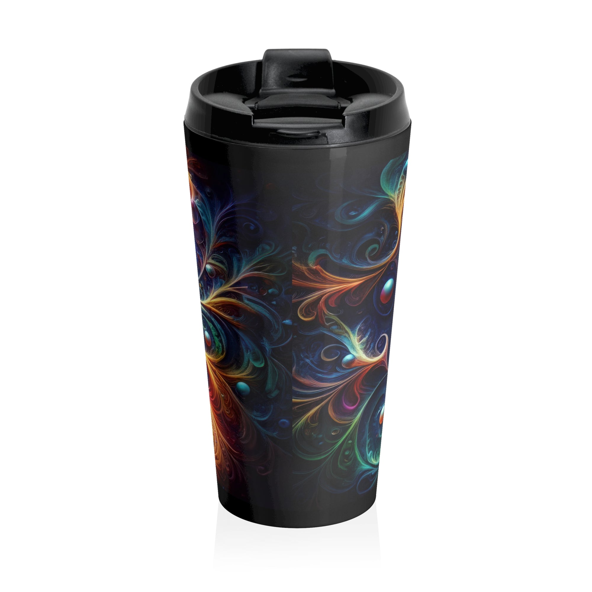 Sinfonía Cosmos Quill Taza de viaje