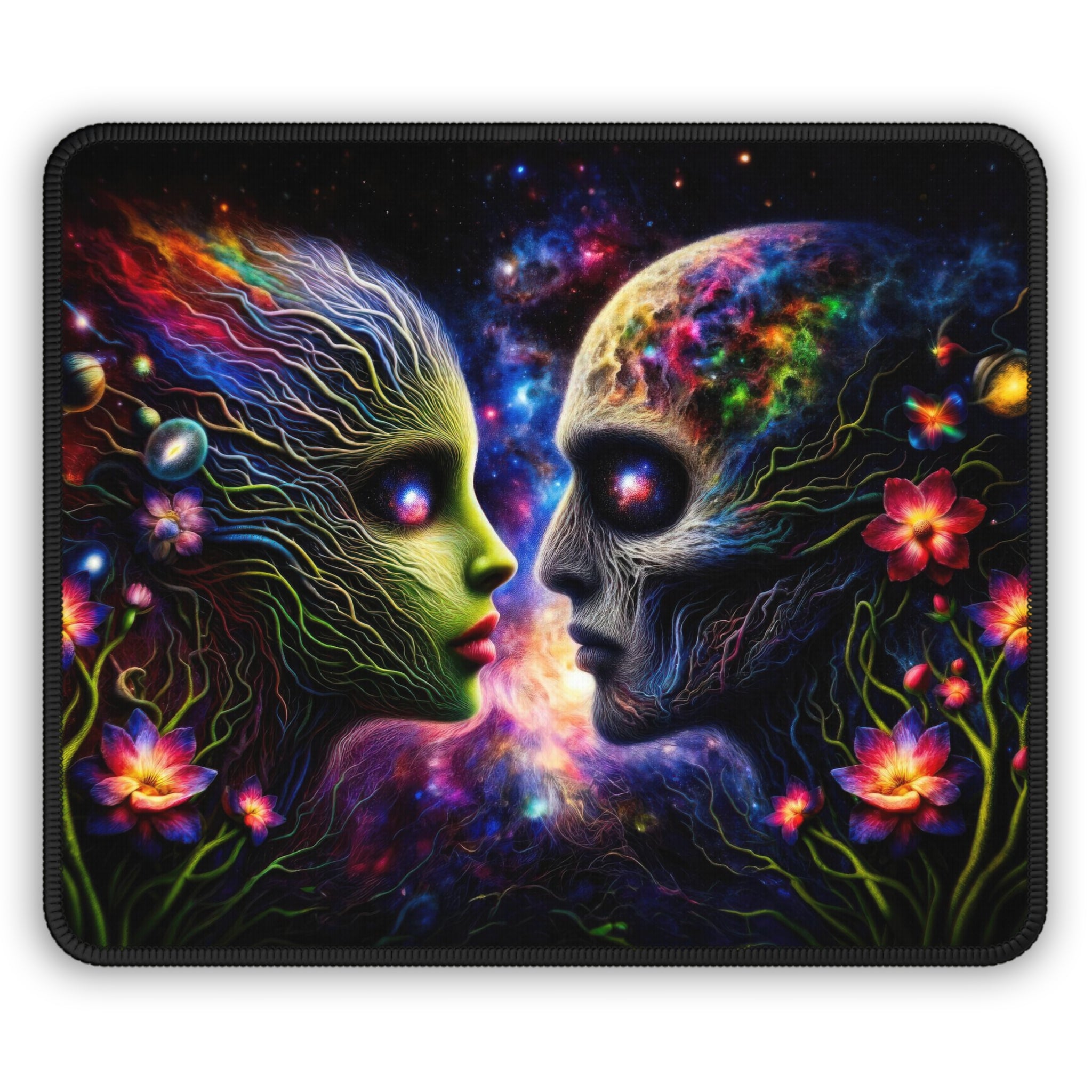 Galactic Symbiosis Gaming Mouse Pad