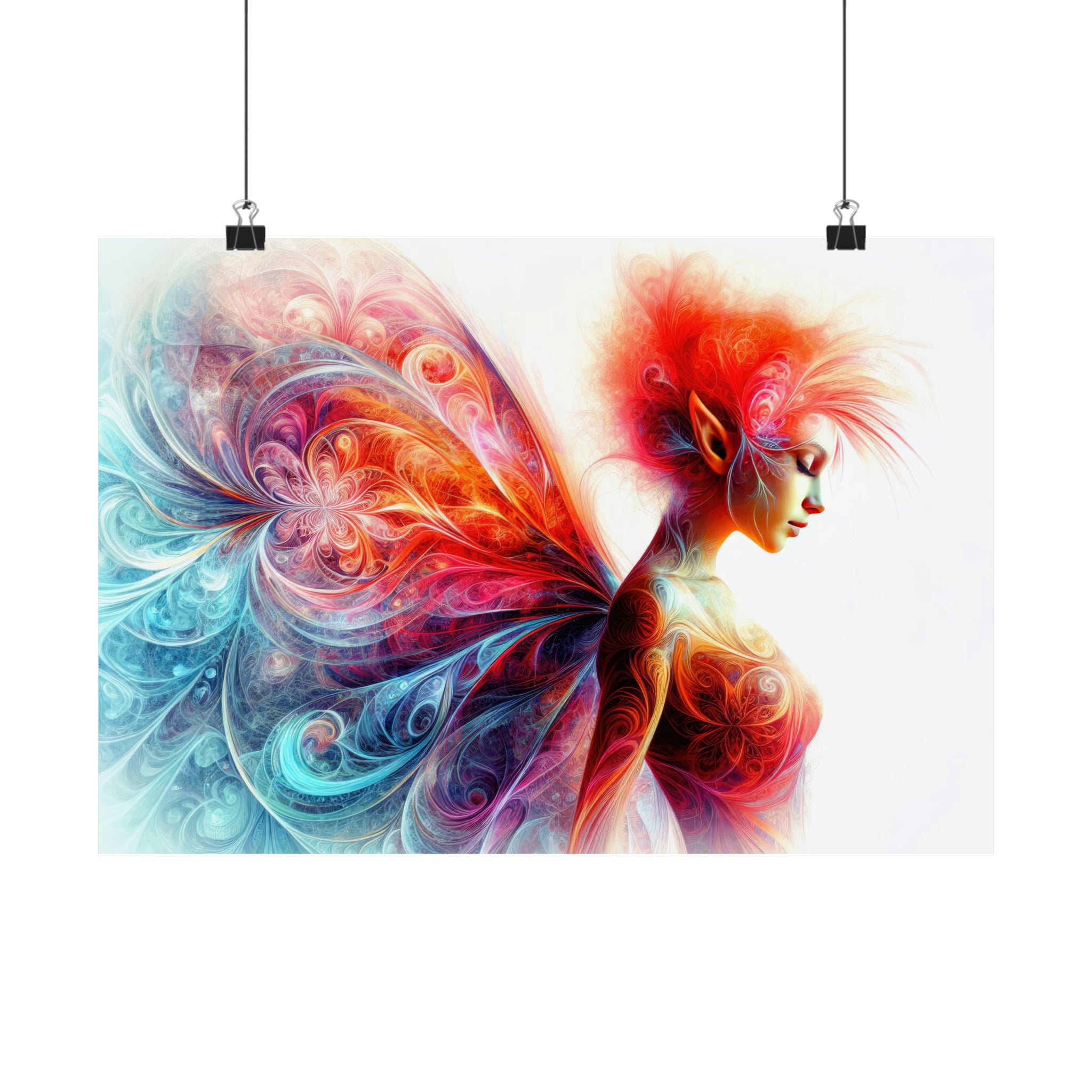 Enchanteresse des rêves pourpres Poster
