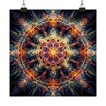 The Cosmic Fractal Tapestry Poster