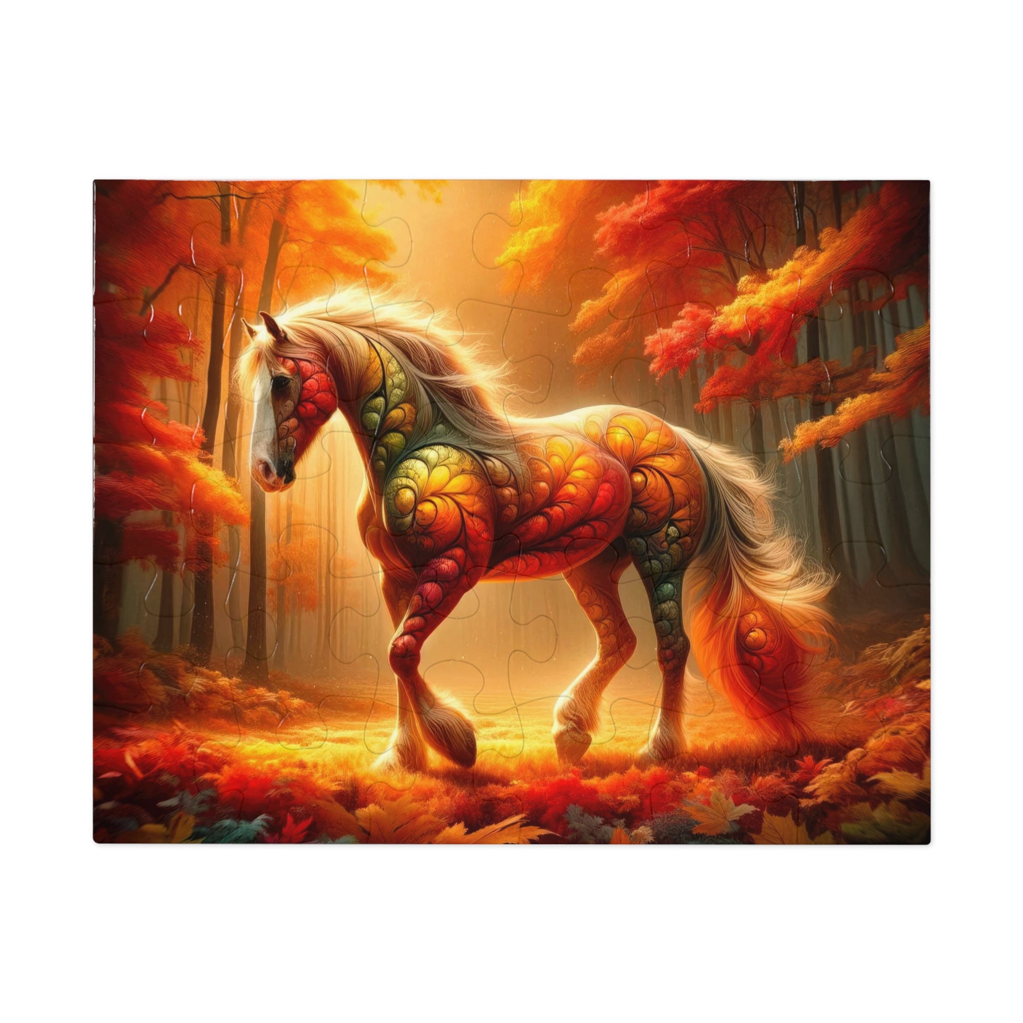 Autumn's Enchanted Steed Puzzle