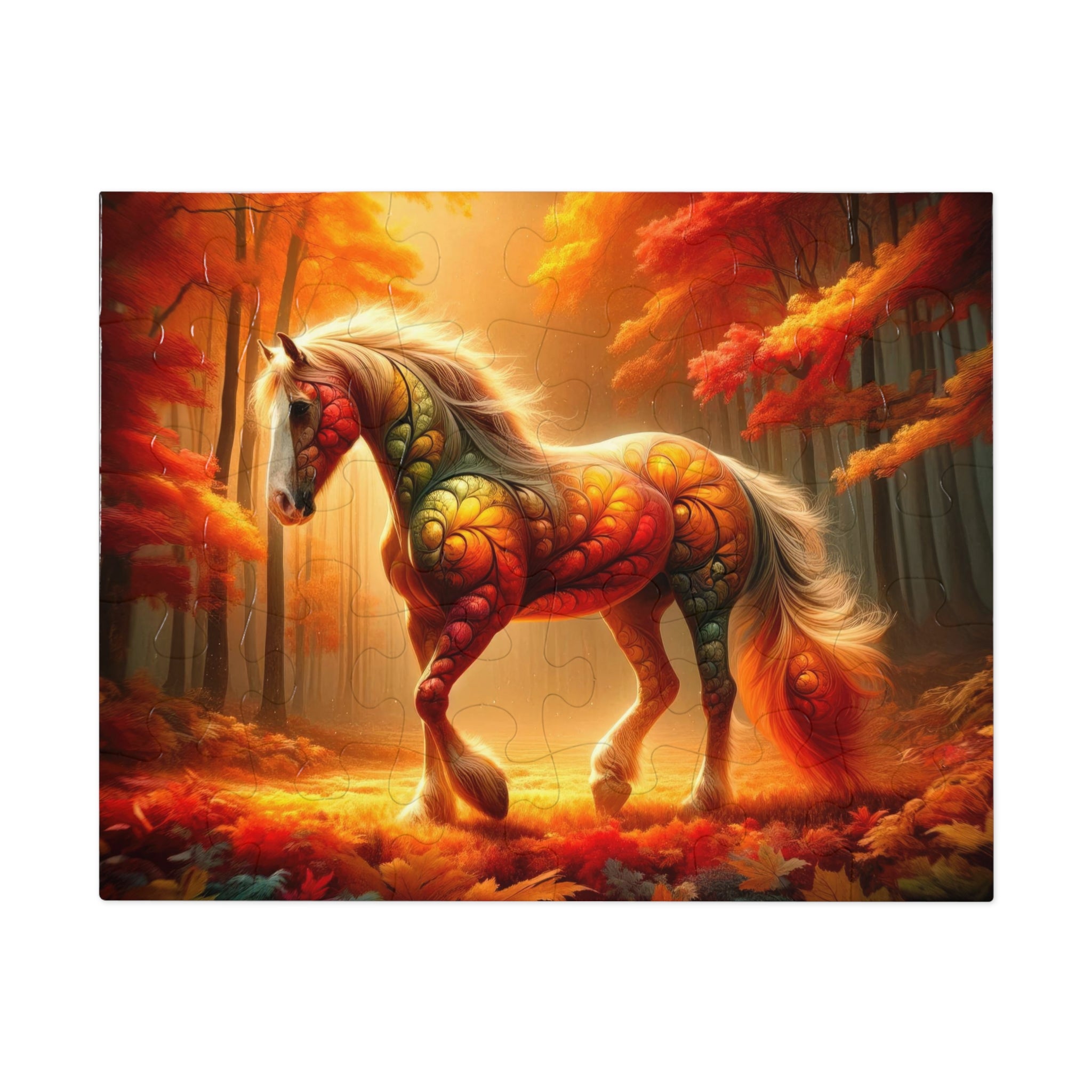 Autumn's Enchanted Steed Puzzle