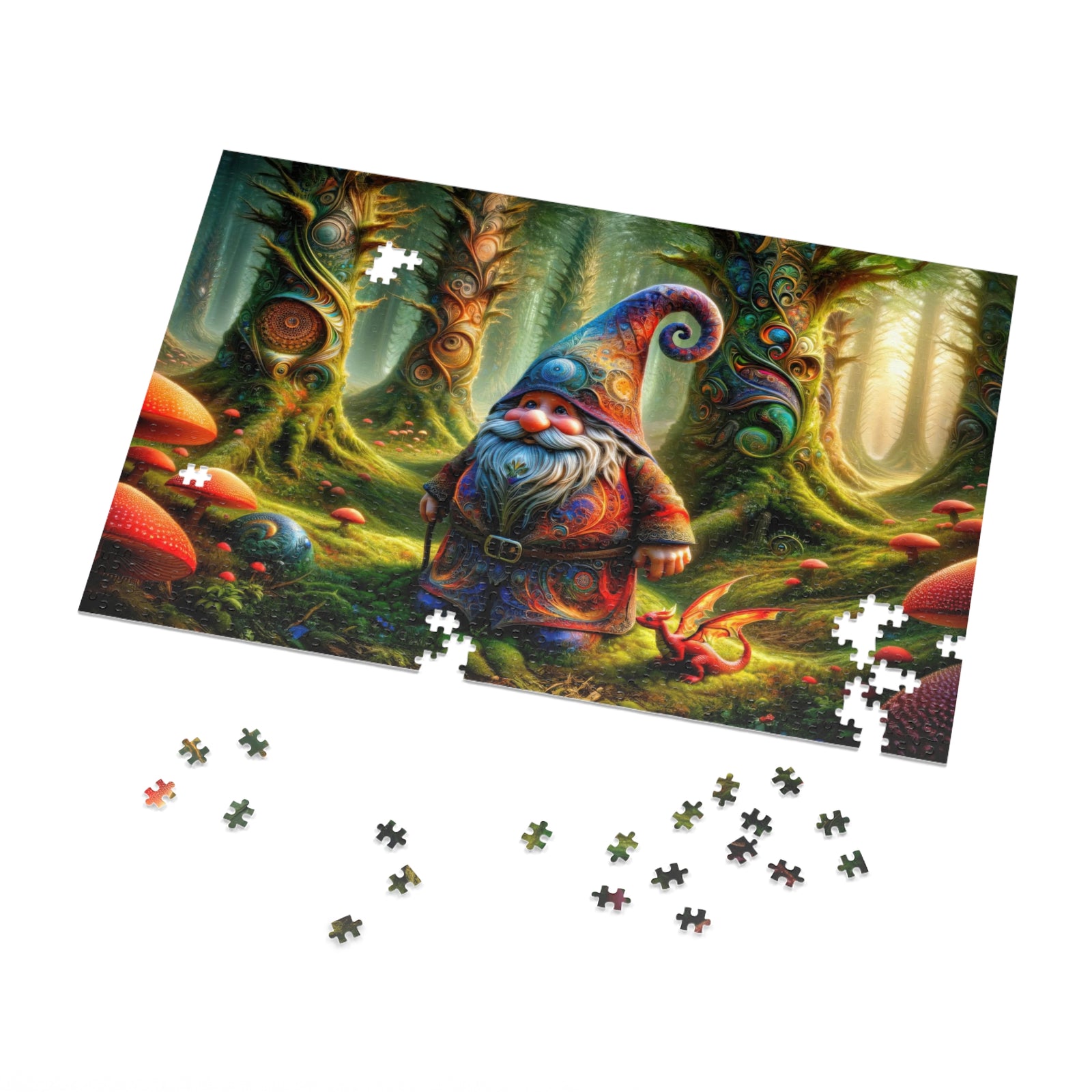 Puzzle La forêt fractale du Gnome