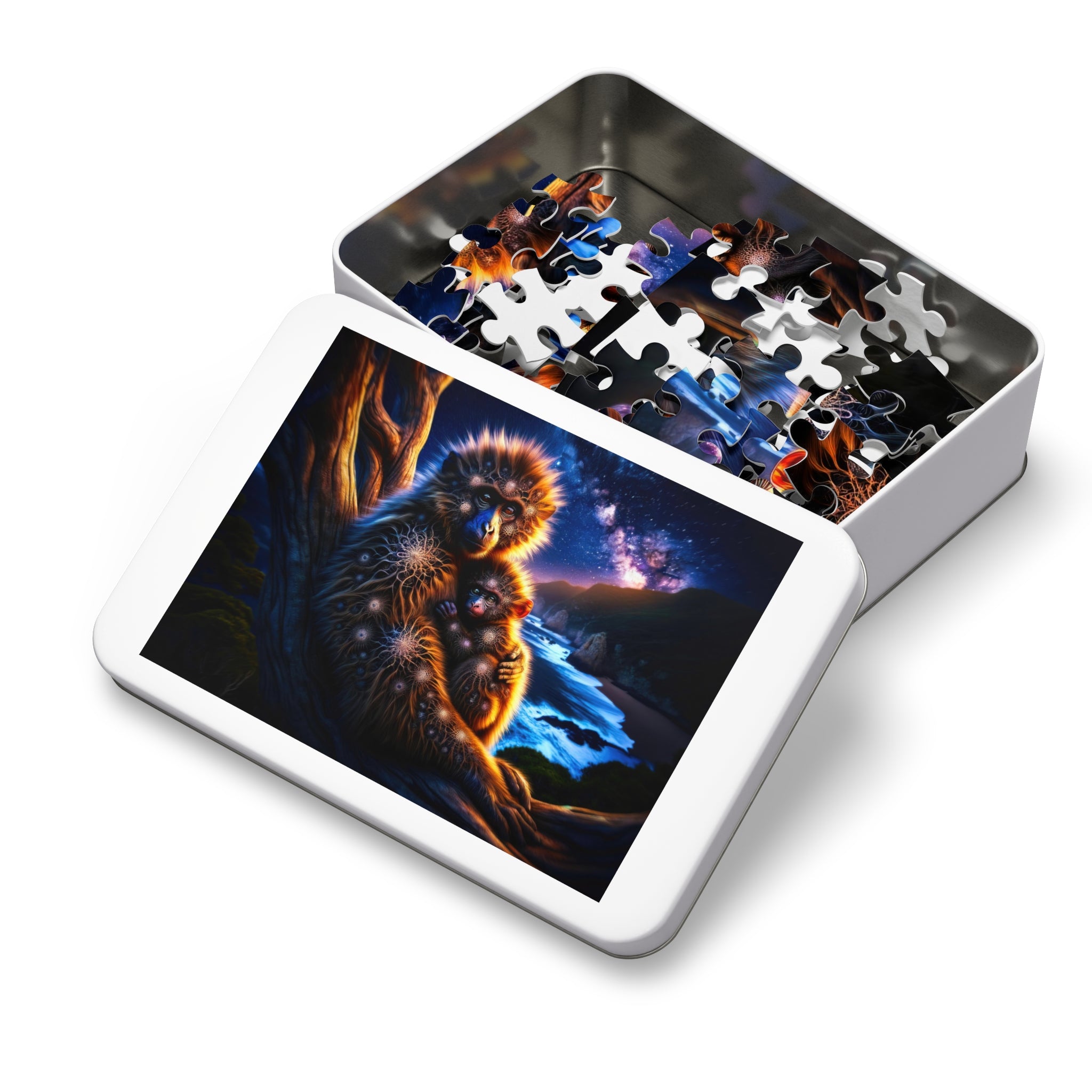 Embrace of the Starry Eyed Jigsaw Puzzle